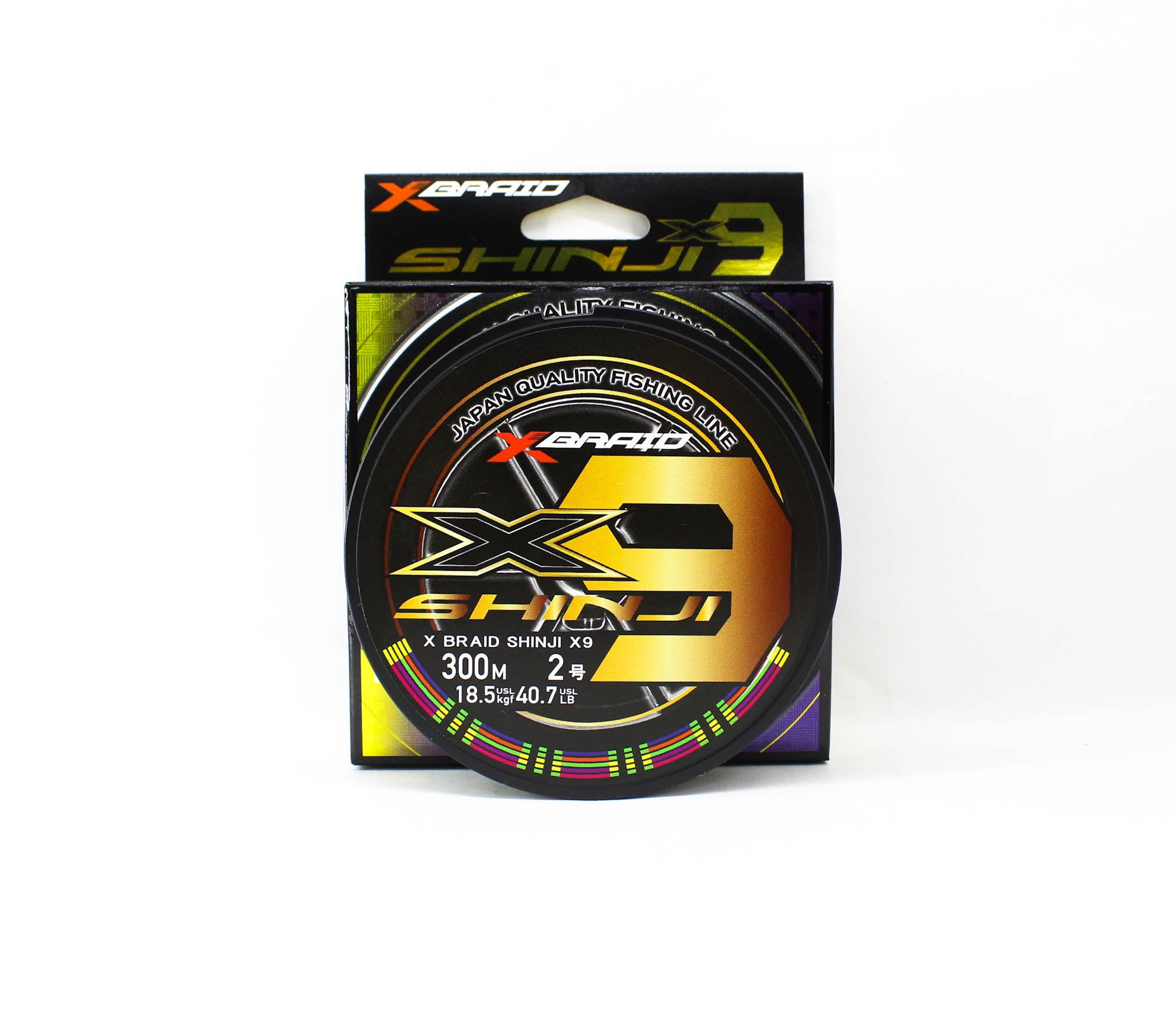 YGK P.E Line X Braid Shinji X9 300m P.E 2 40.7lb (7387)