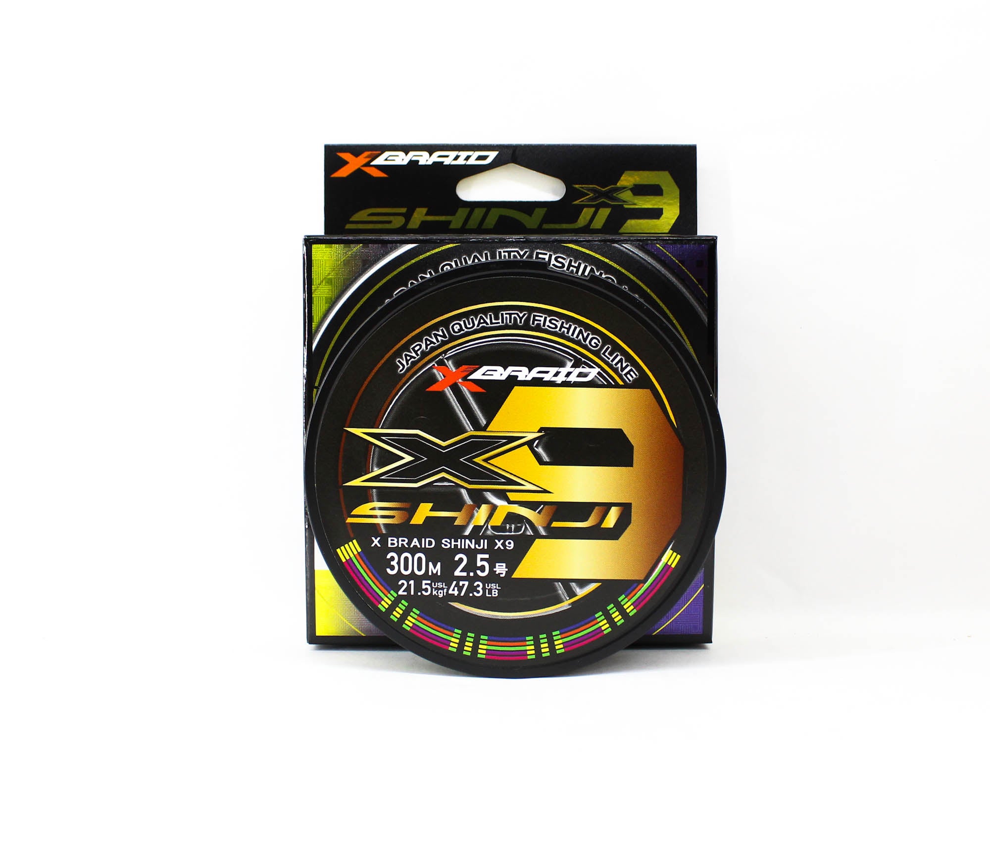 YGK P.E Line X Braid Shinji X9 300m P.E 2.5 47.3lb (7394)