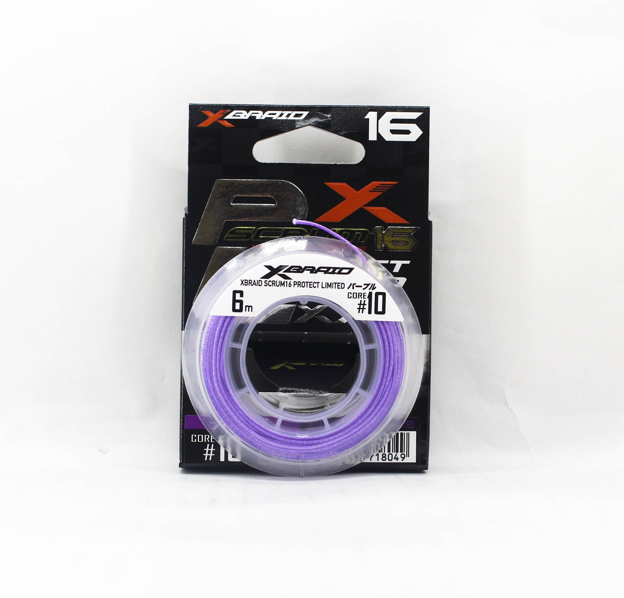 YGK Scrum Assist Line 16 Braid Protect Limited 6m Size 10 Purple (8049)