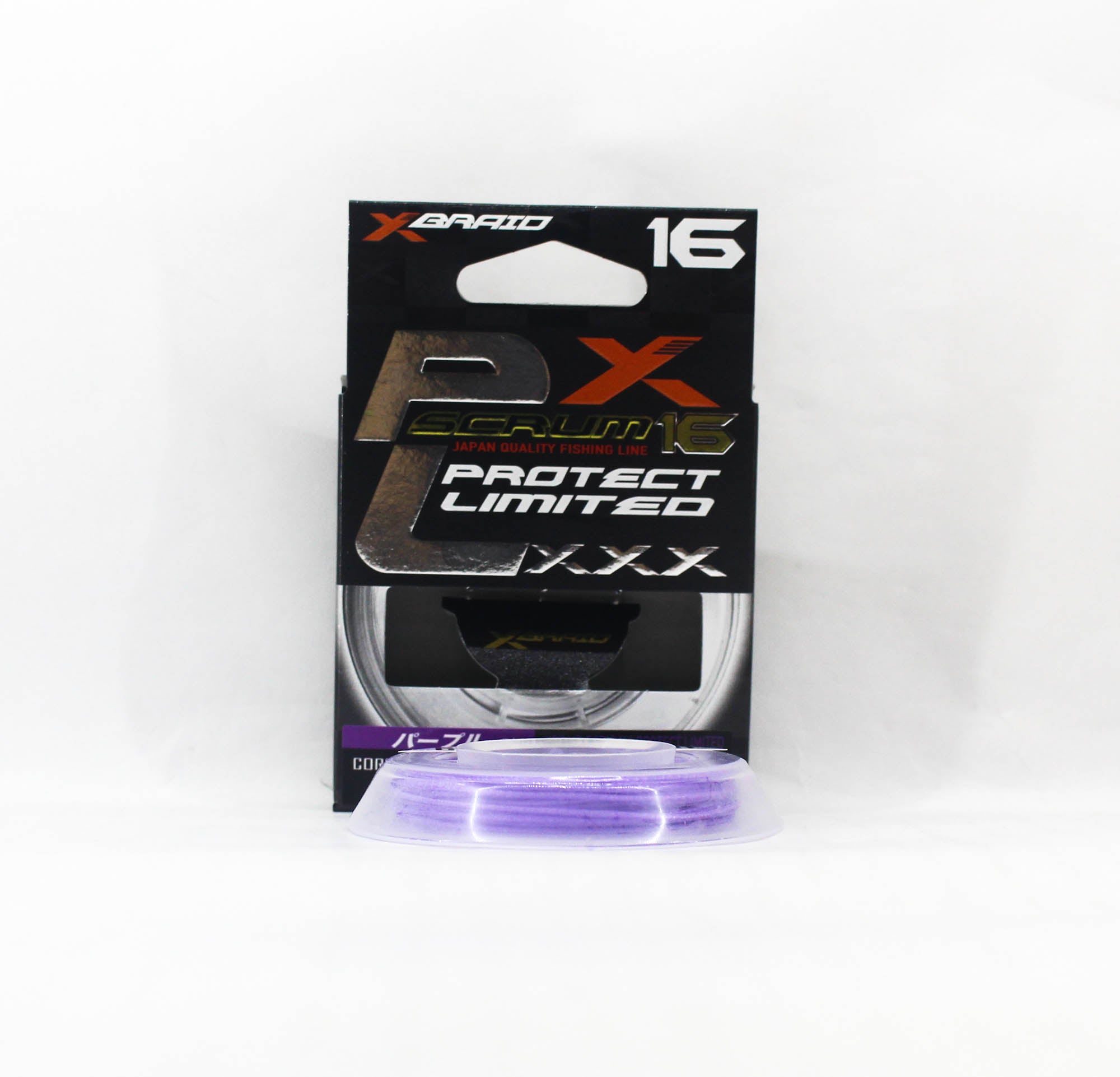 YGK Scrum Assist Line 16 Braid Protect Limited 6m Size 10 Purple (8049)