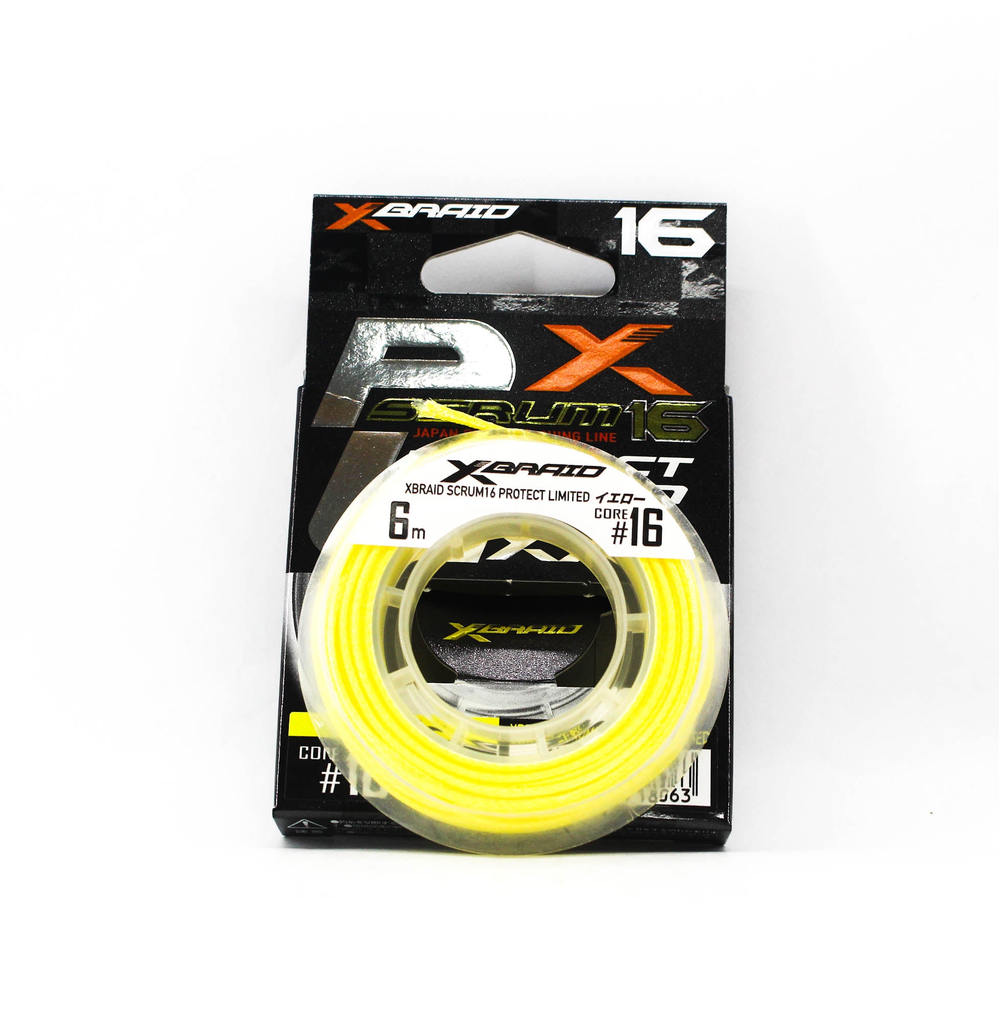YGK Scrum Assist Line 16 Braid Protect Limited 6m Size 16 Yellow (8063)