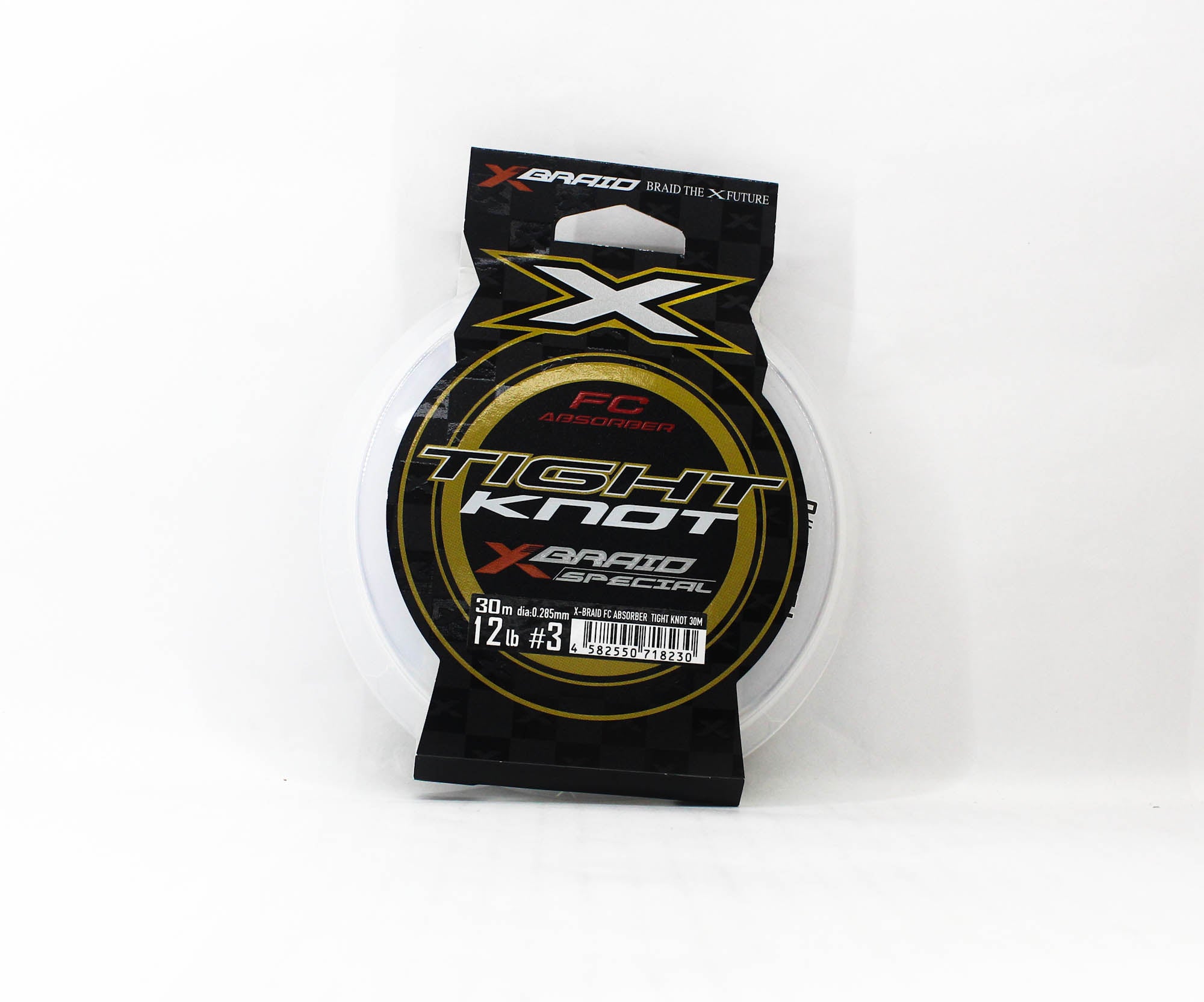 YGK X Braid Absorber Fluorocarbon Shock Leader Tight Knot 30m 12lb (8230)