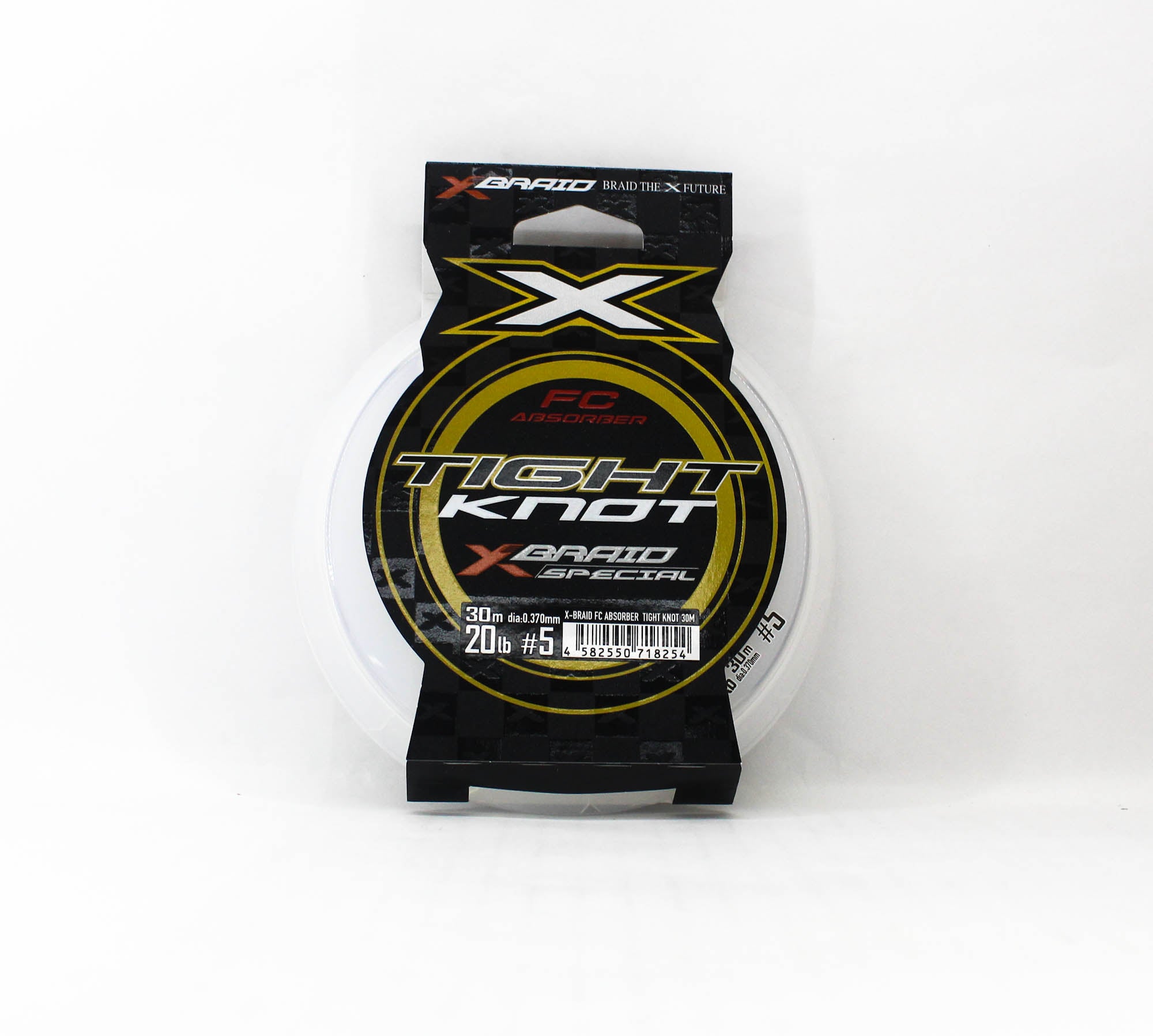 YGK X Braid Absorber Fluorocarbon Shock Leader Tight Knot 30m 20lb (8254)