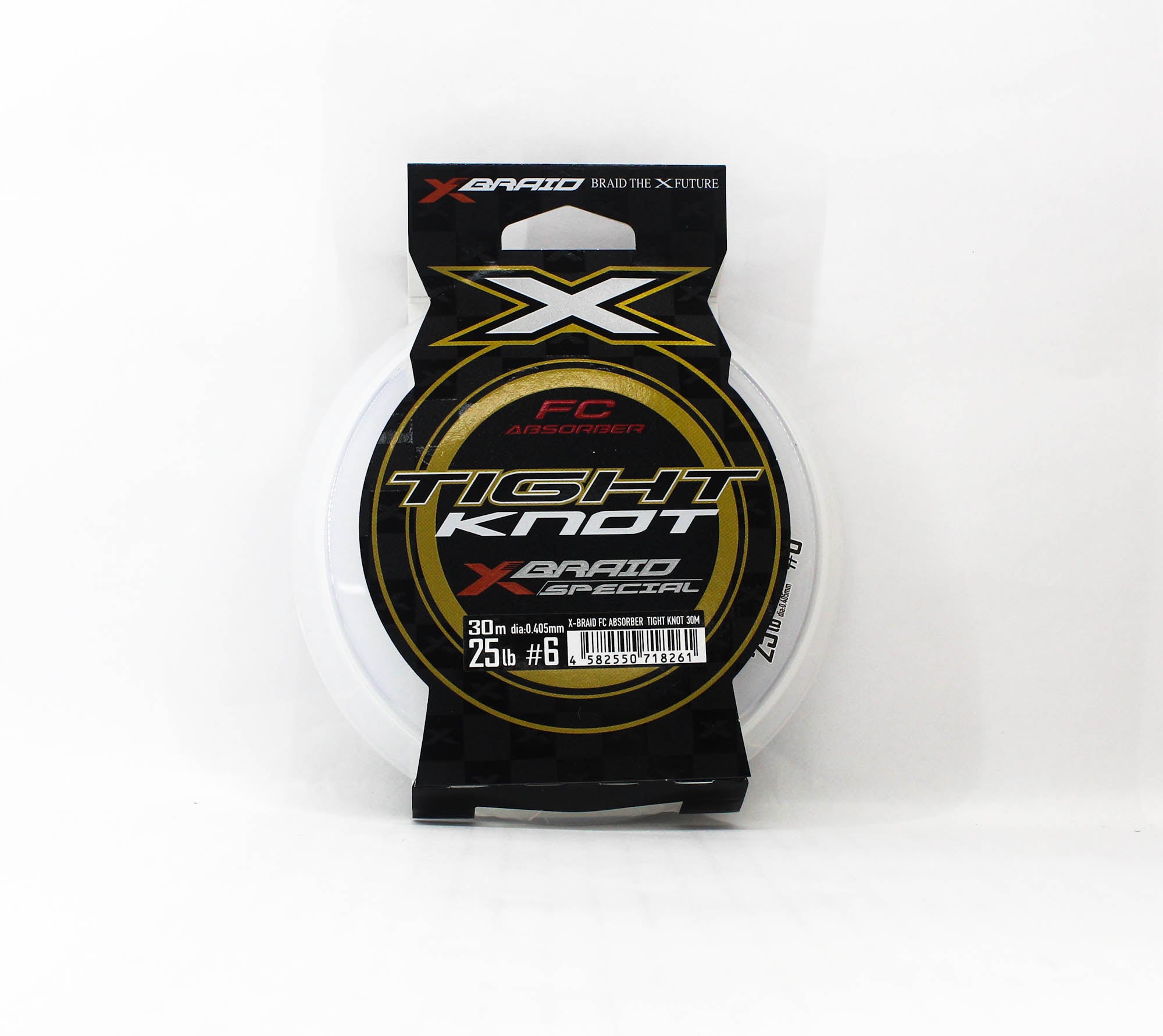 YGK X Braid Absorber Fluorocarbon Shock Leader Tight Knot 30m 25lb (8261)