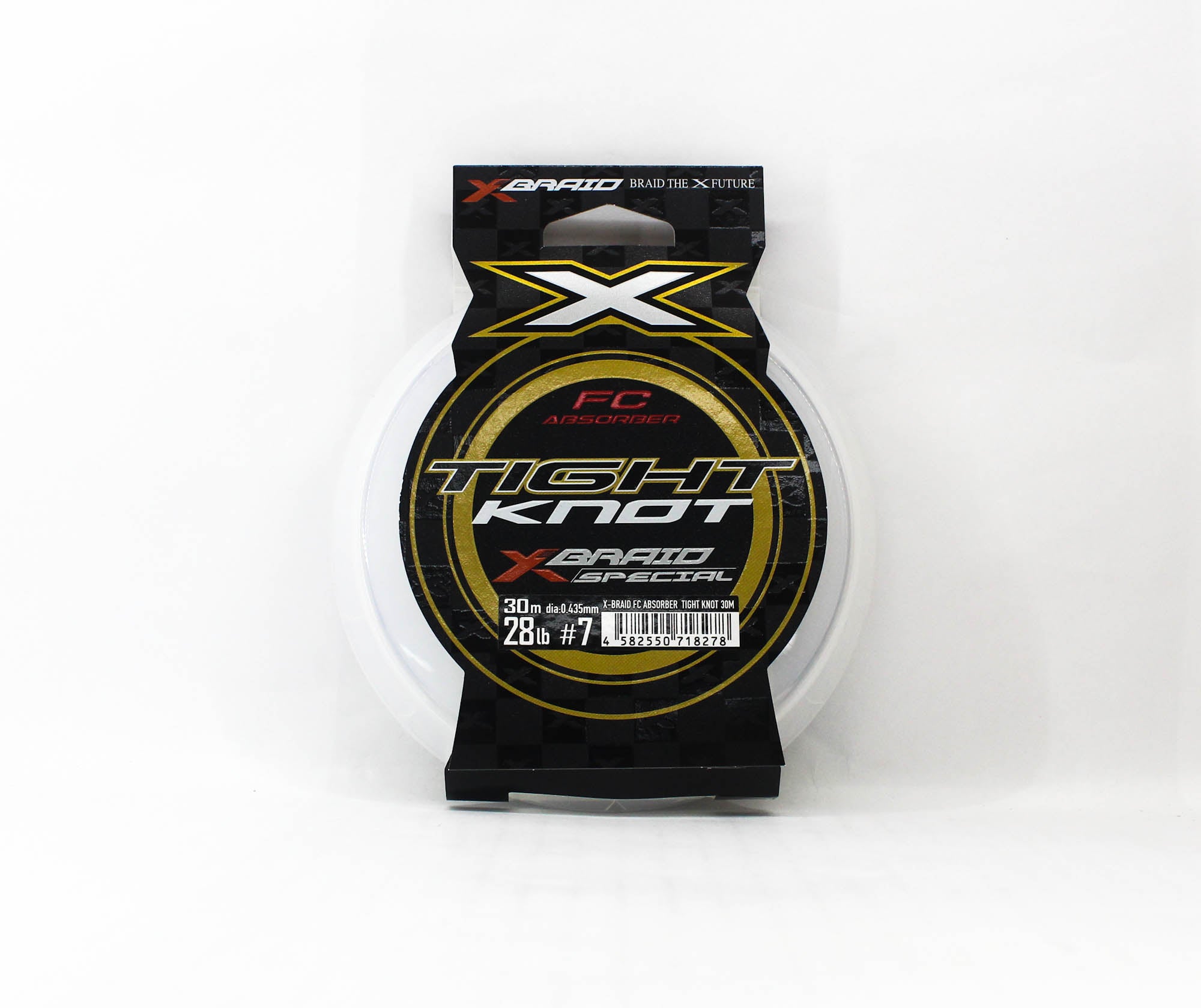 YGK X Braid Absorber Fluorocarbon Shock Leader Tight Knot 30m 28lb (8278)
