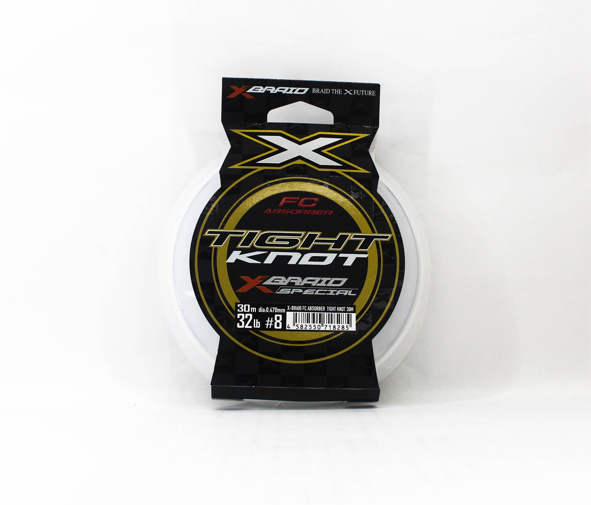 YGK X Braid Absorber Fluorocarbon Shock Leader Tight Knot 30m 32lb (8285)