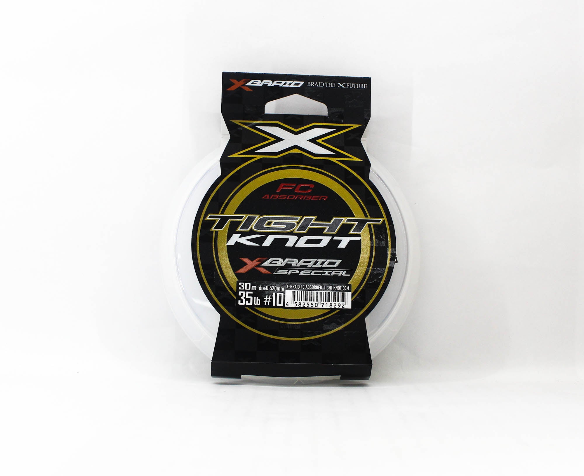 YGK X Braid Absorber Fluorocarbon Shock Leader Tight Knot 30m 35lb (8292)