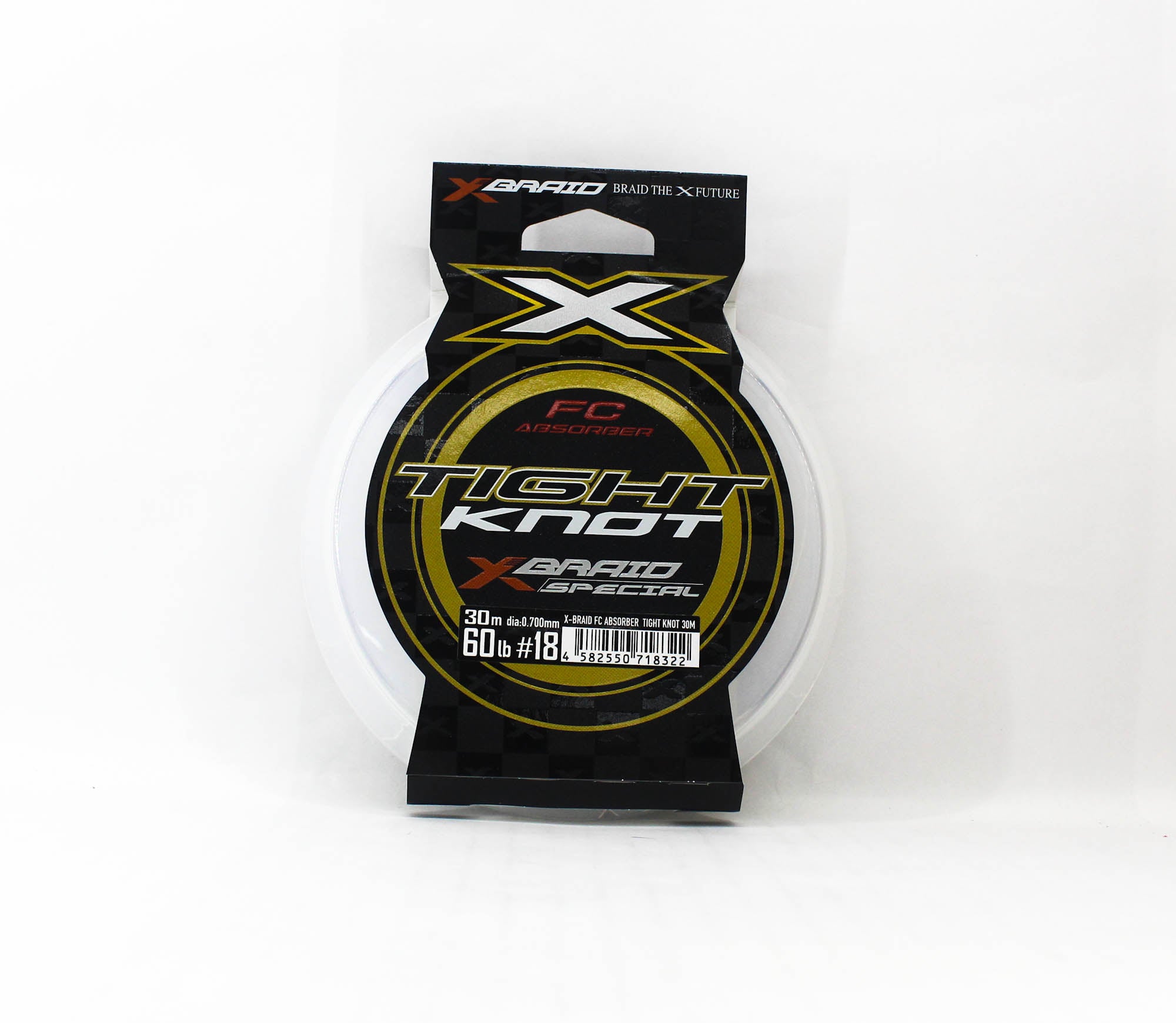 YGK X Braid Absorber Fluorocarbon Shock Leader Tight Knot 30m 60lb (8322)