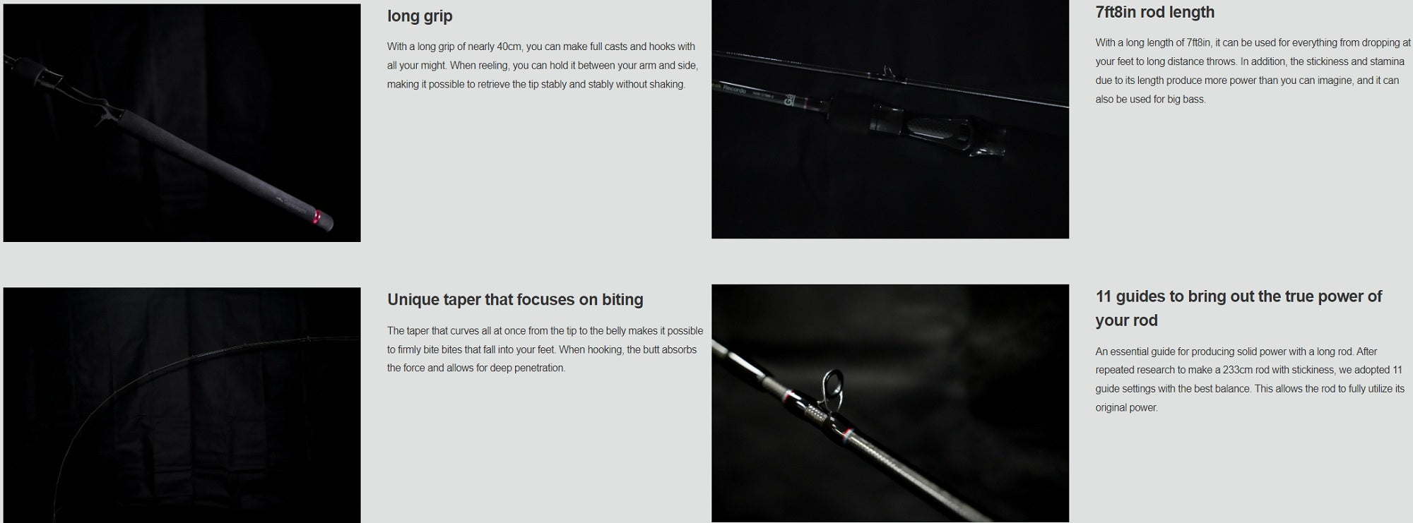 Galapagos Rod Baitcast Daybreak Recordo GDB-C782M-2 (1754)