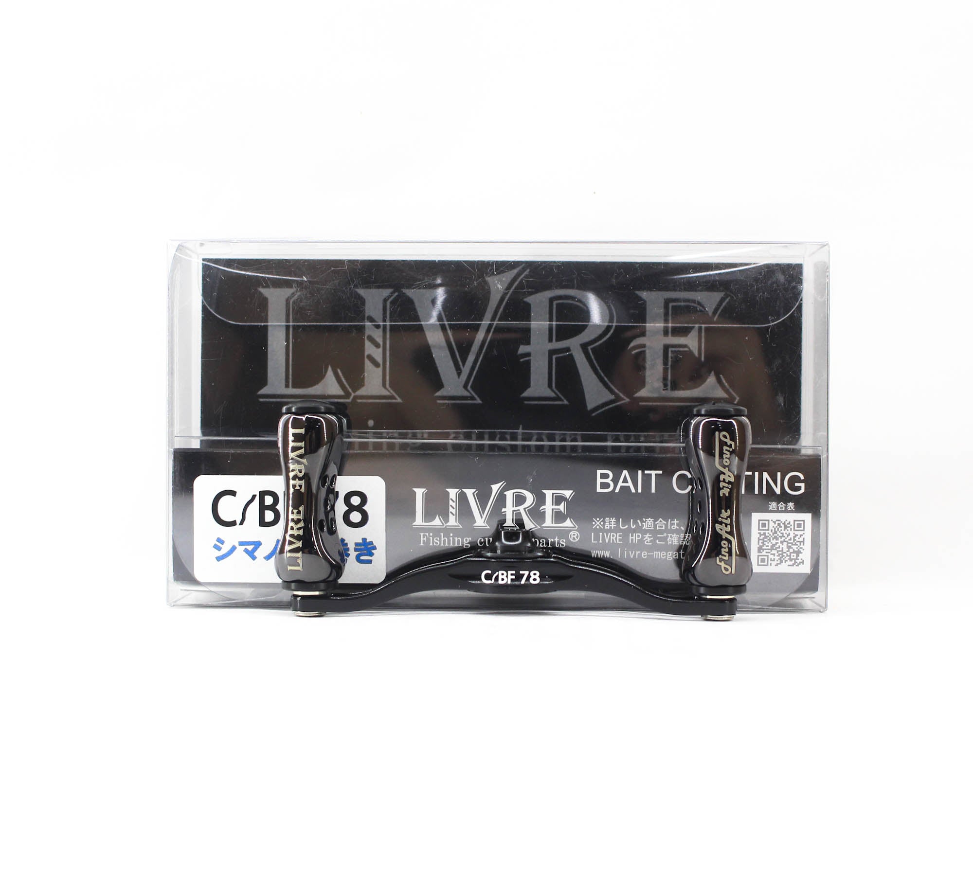 Livre C/BF78 CBFLS78-FA-BKB Handle Set Shimano Left Black (0640)