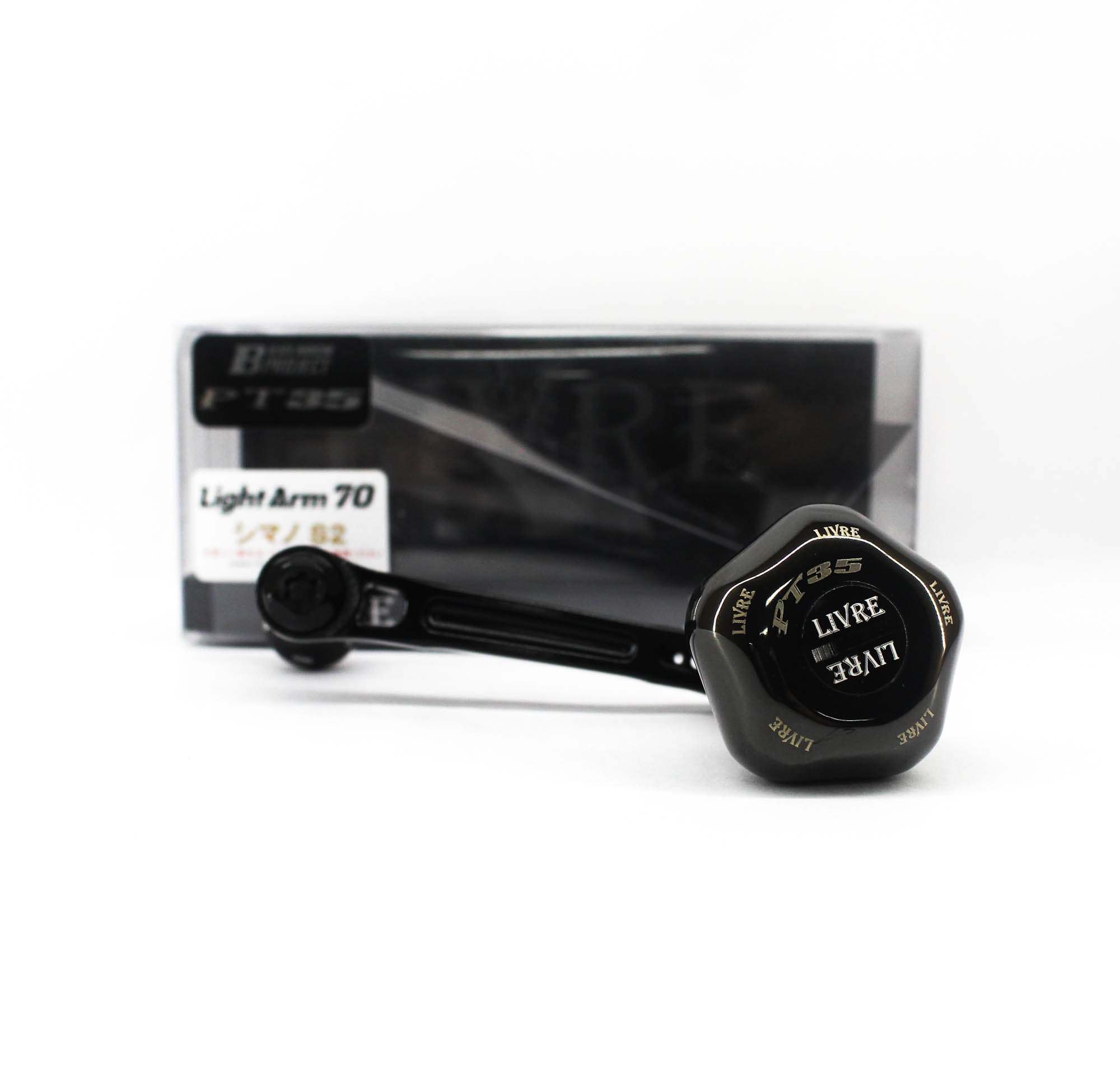 Livre LA70-KB35S2 Light Arm 70 Handle Set Shimano Black (8196)