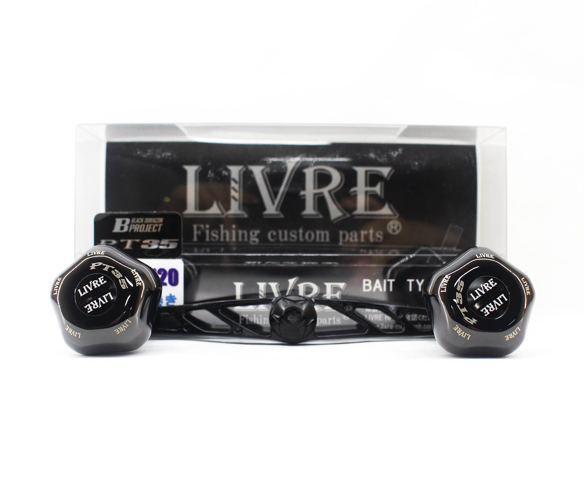Livre FLSK120-B35-BKBK Knob Full Comb Crank Right For Shimano (8592)