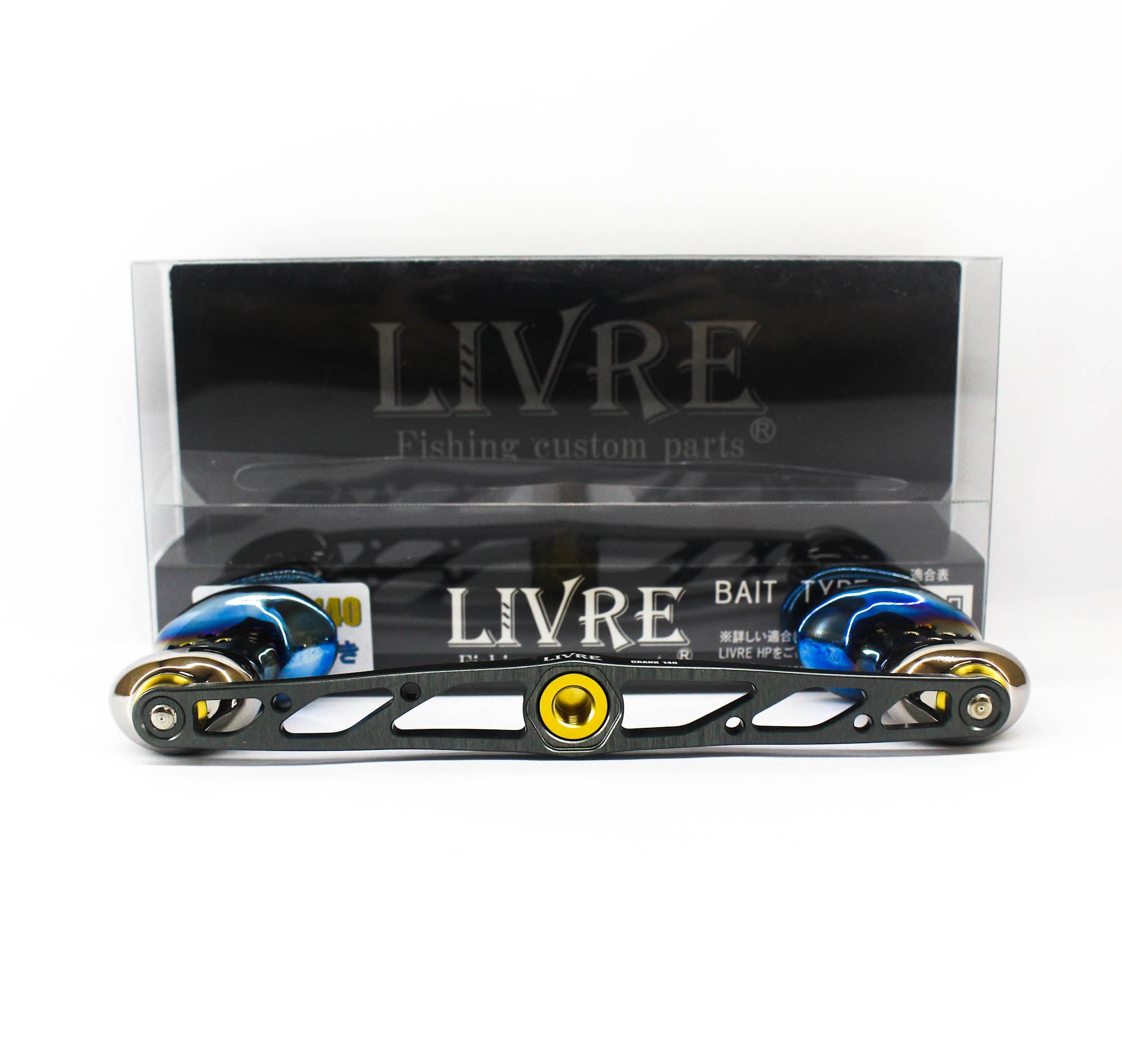 Livre FLSK140-TR-GMG Knob Trigger Crank Left For Shimano (4919)