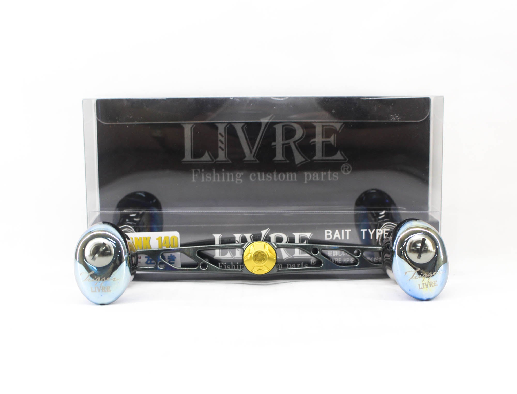 Livre FLDK140-TR-GMG Knob Trigger Crank Left For Daiwa (5039)