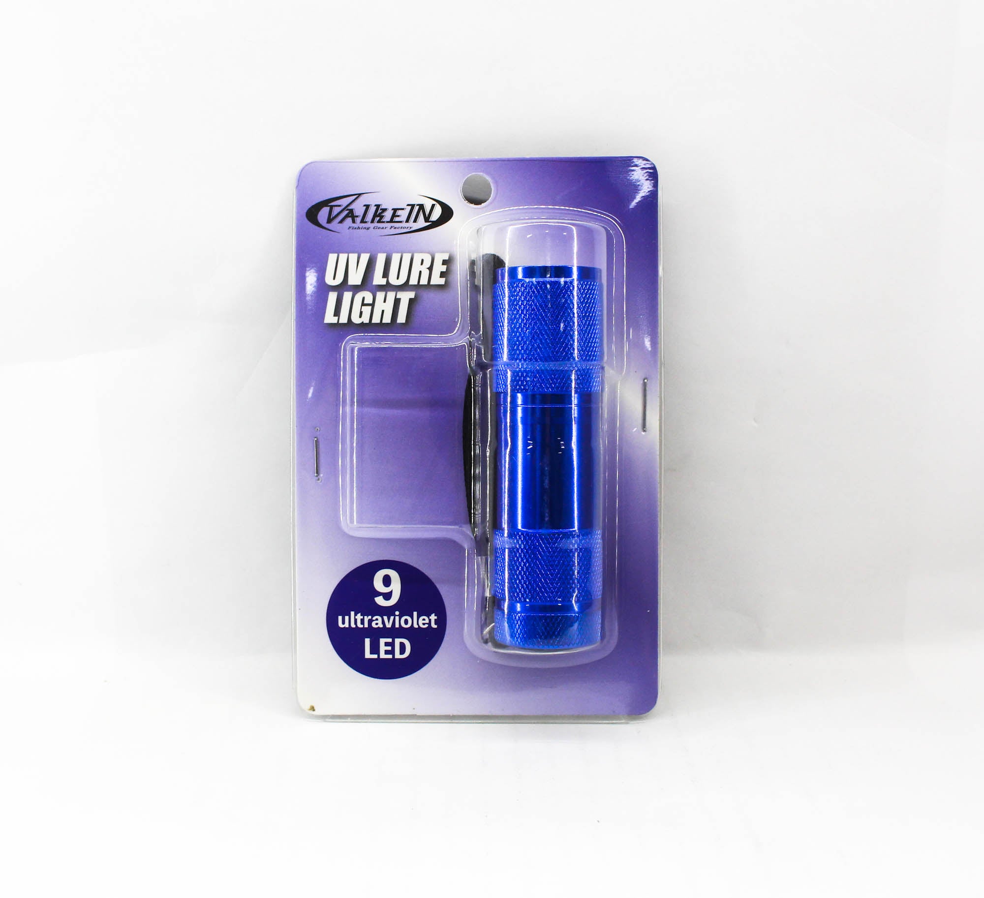 Valkein UV Light For Lure Battery Operated 90 x 25mm Blue (8464)