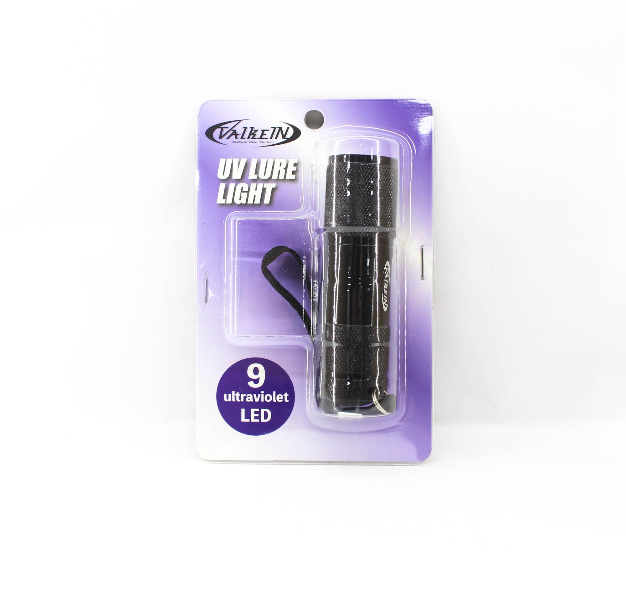 Valkein UV Light For Lure Battery Operated 90 x 25mm Black (8471)