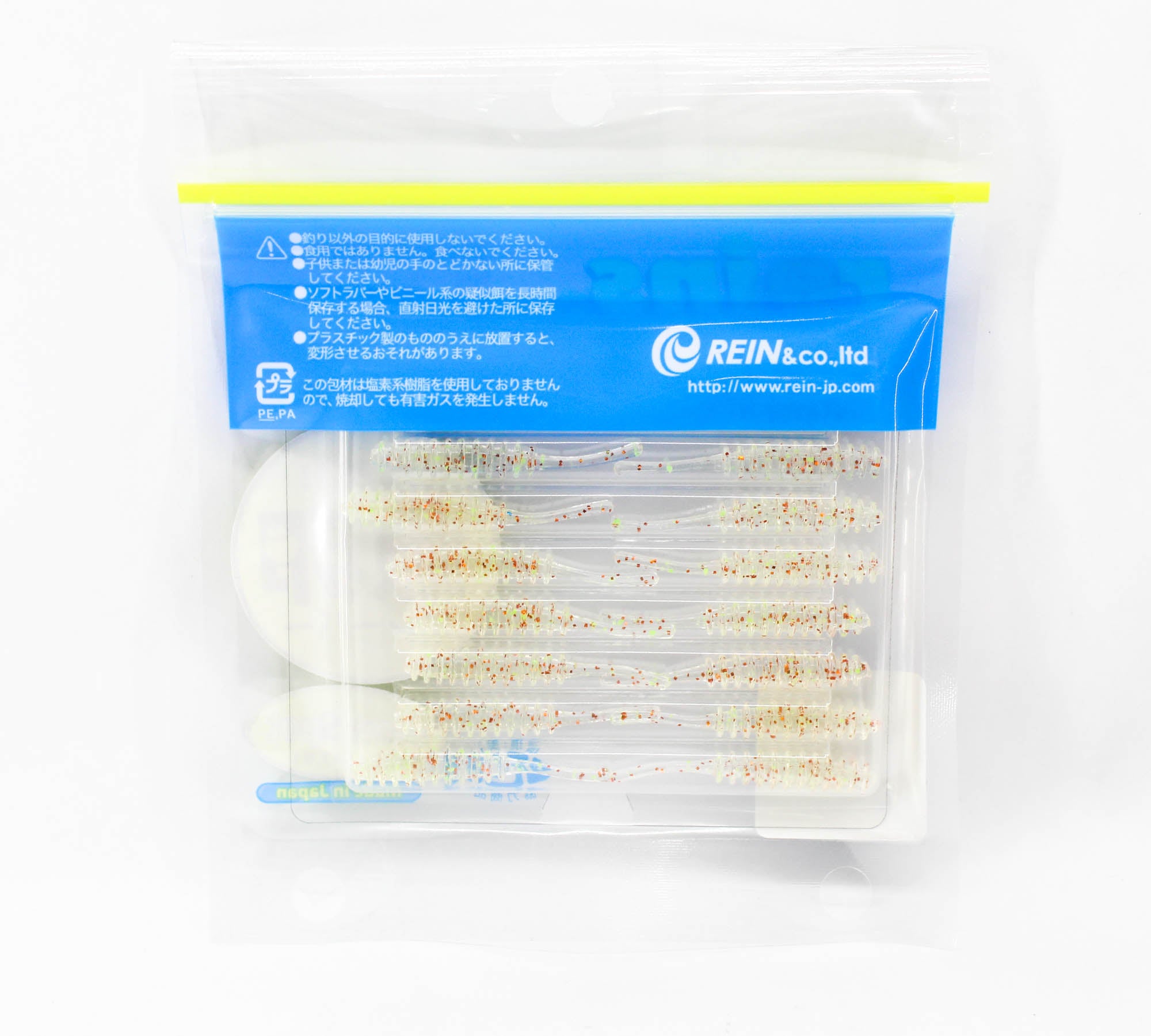 Reins Soft Plastic Fish Roe Aji Adder 2 Inch 15 pieces 199 (5118)