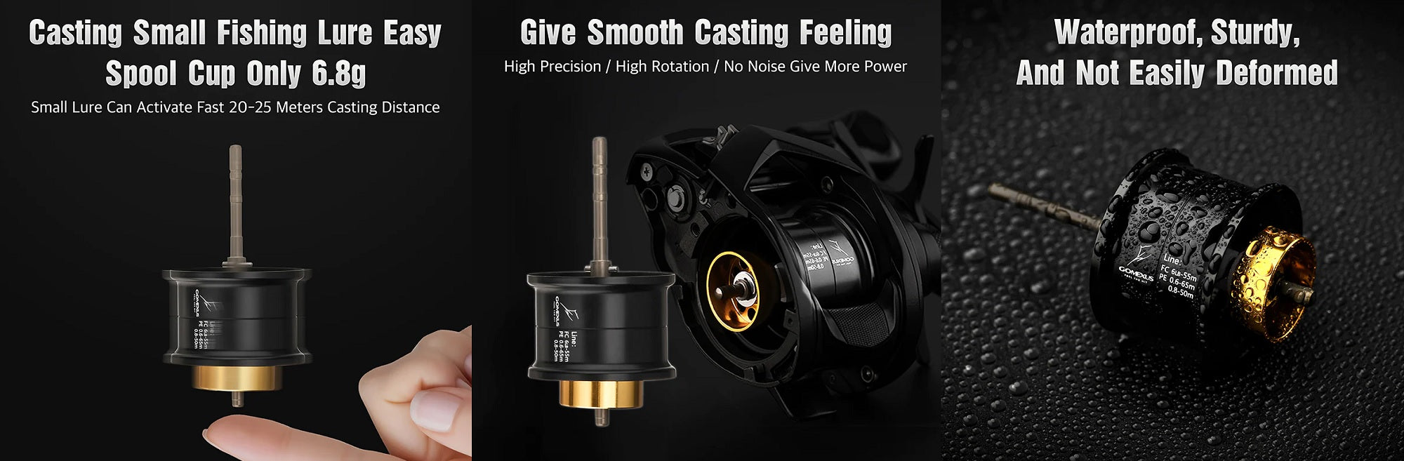 Gomexus OZ700-BKPL Spool Daiwa Tatula Steez Alphas Daiwa (0741)