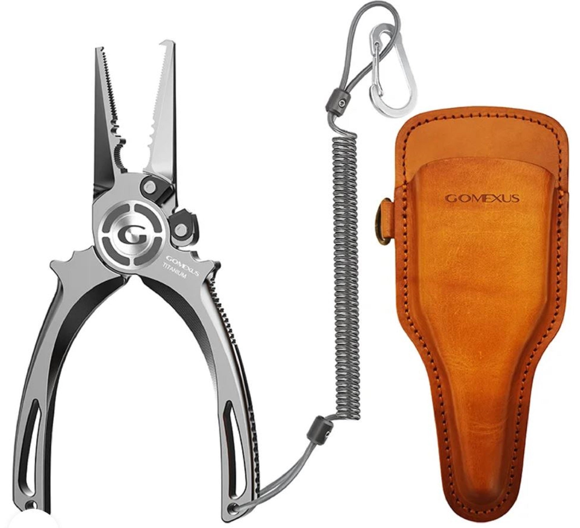 Gomexus TX7-TN Pliers Split Ring Titanium SET (0789)