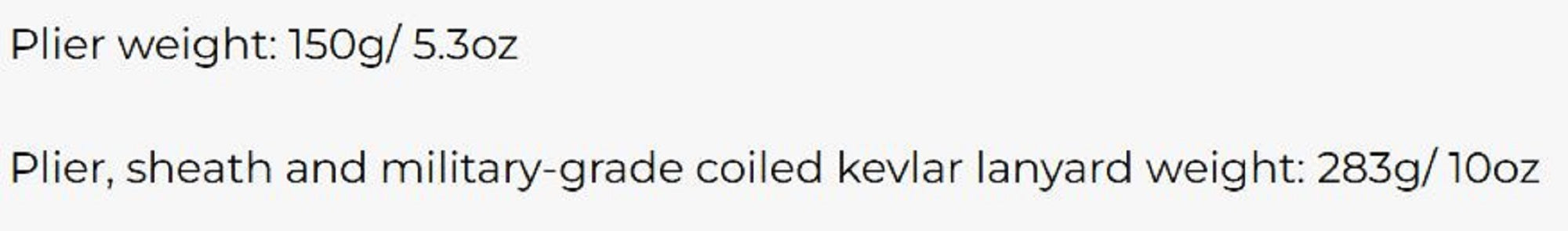 Gomexus TX7-TN Pliers Split Ring Titanium SET (0789)