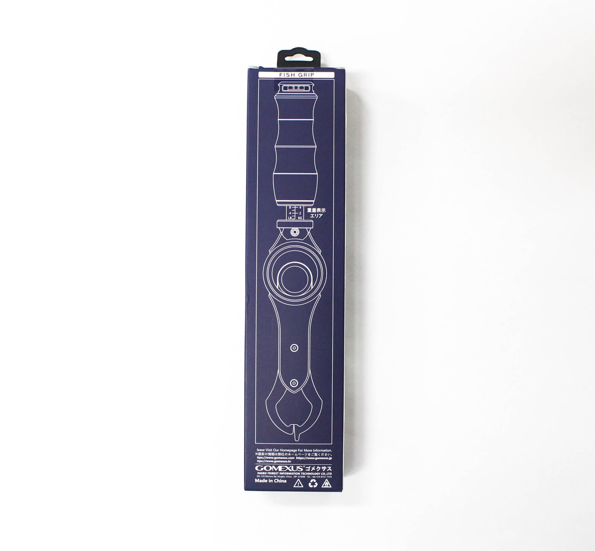 Gomexus IW18-BKRD Fish Grip Weighing Scale 18KG 316 Stainless Steel (0826)