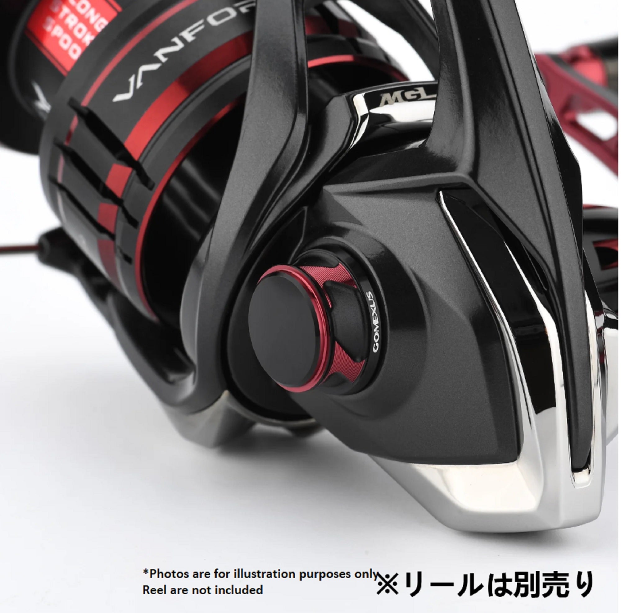 Gomexus DS1-BKRD Side Cap Spinning Reel Shimano Daiwa (1519)