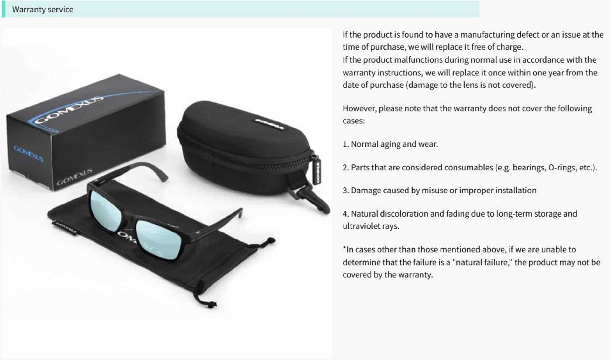 Gomexus FAS-T180-BKGN Sunglasses Polarised Green (1595)