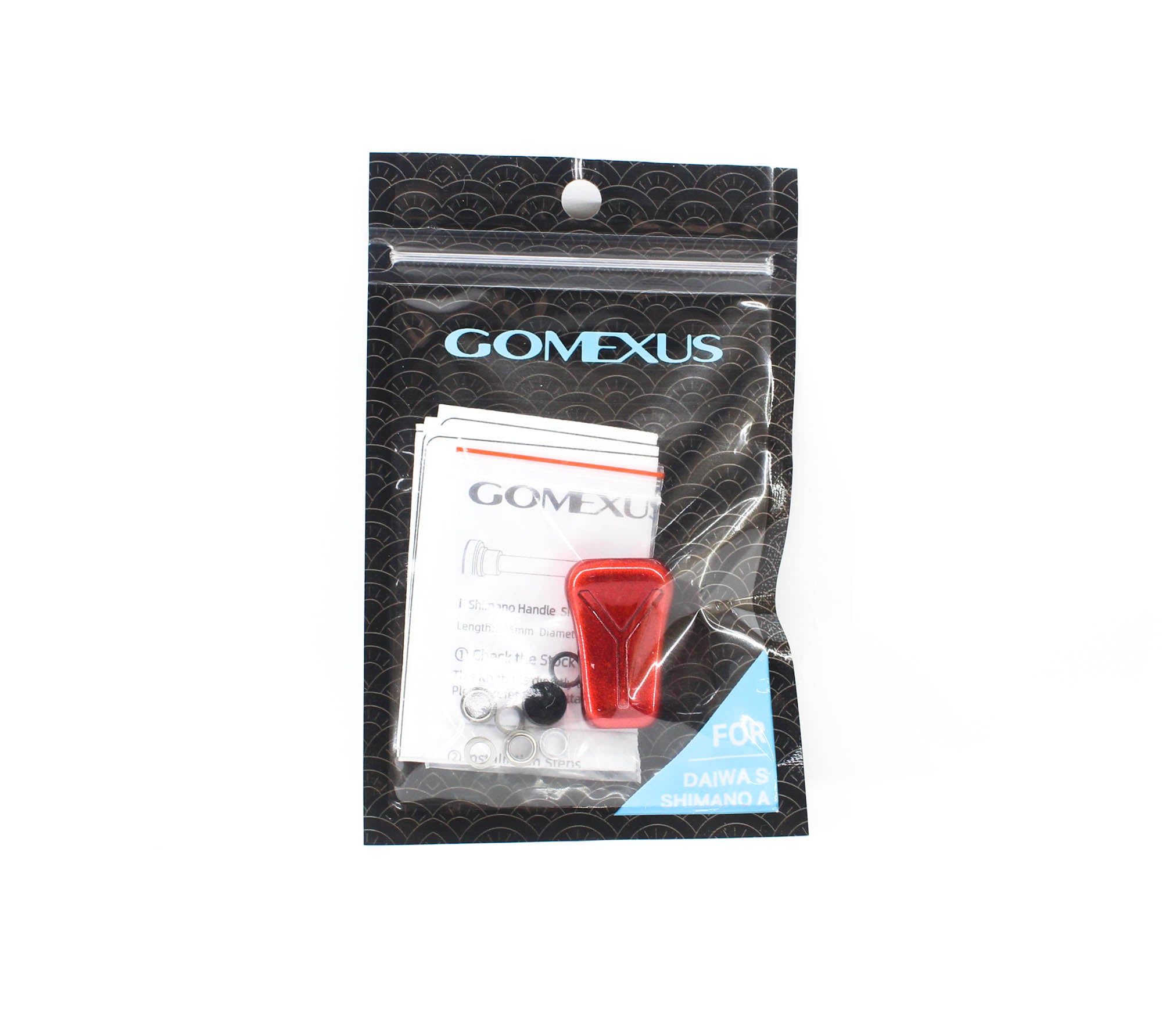 Gomexus F21RD Knob Carbon Composite Red 21mm Shimano A , Daiwa S (1731)