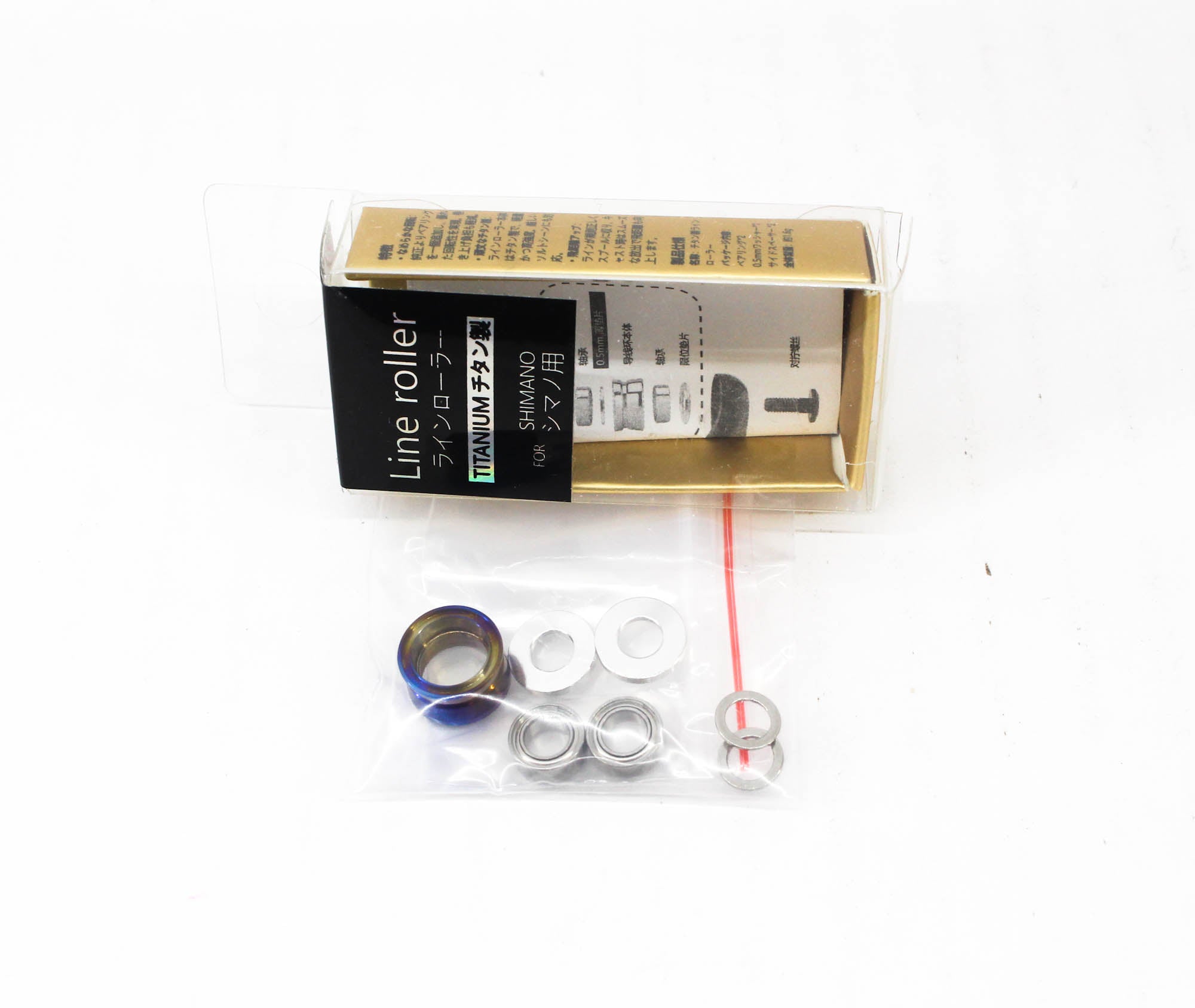 Gomexus HS1-SJ Line Roller Titanium Alloy for Shimano 500-5000 Reel (1762)