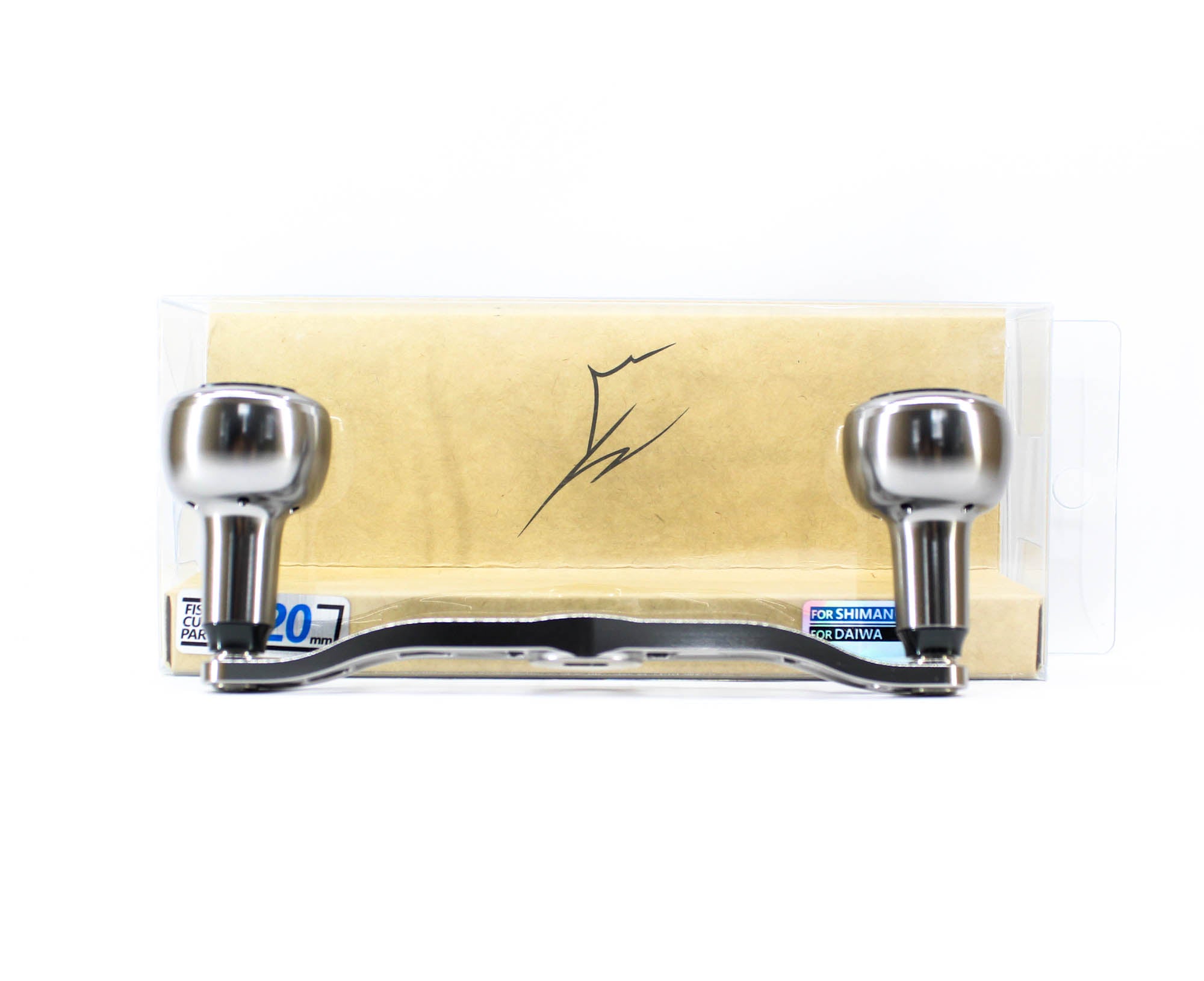 Gomexus BD120HAS30TNBK Handle Silver 120mm 8x5mm Shimano B Daiwa S (1984)