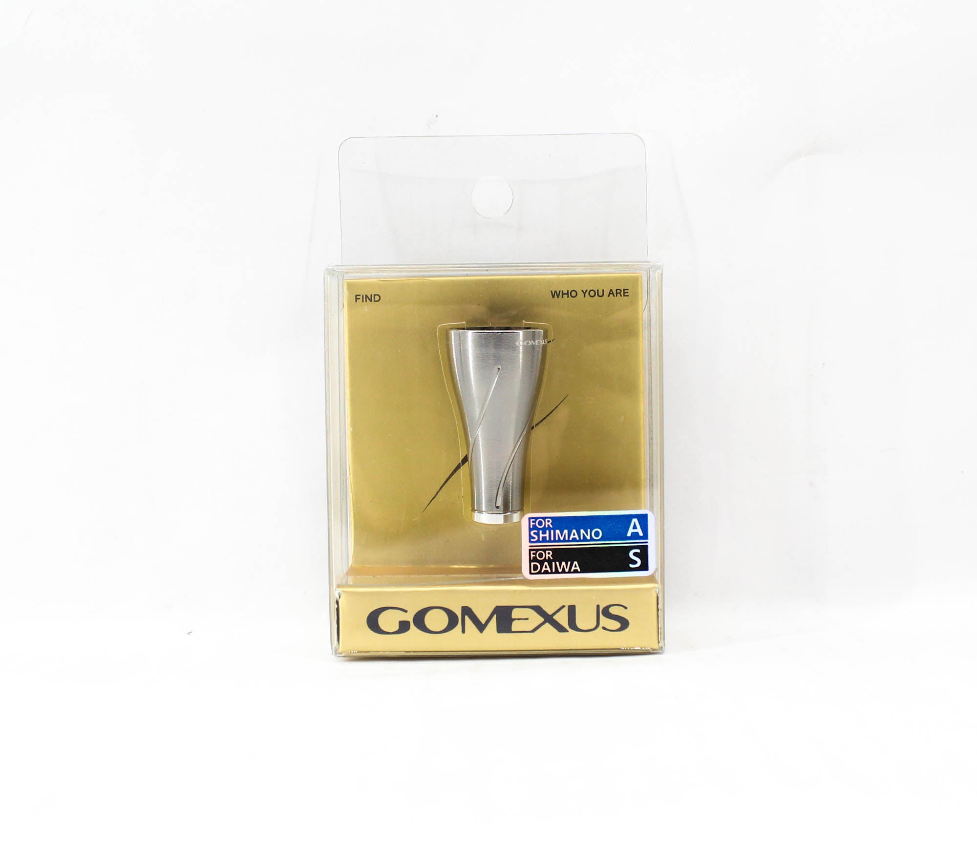 Gomexus A20PTNBKSR Knob Alu Silver 20mm Shimano A , Daiwa S (2288)