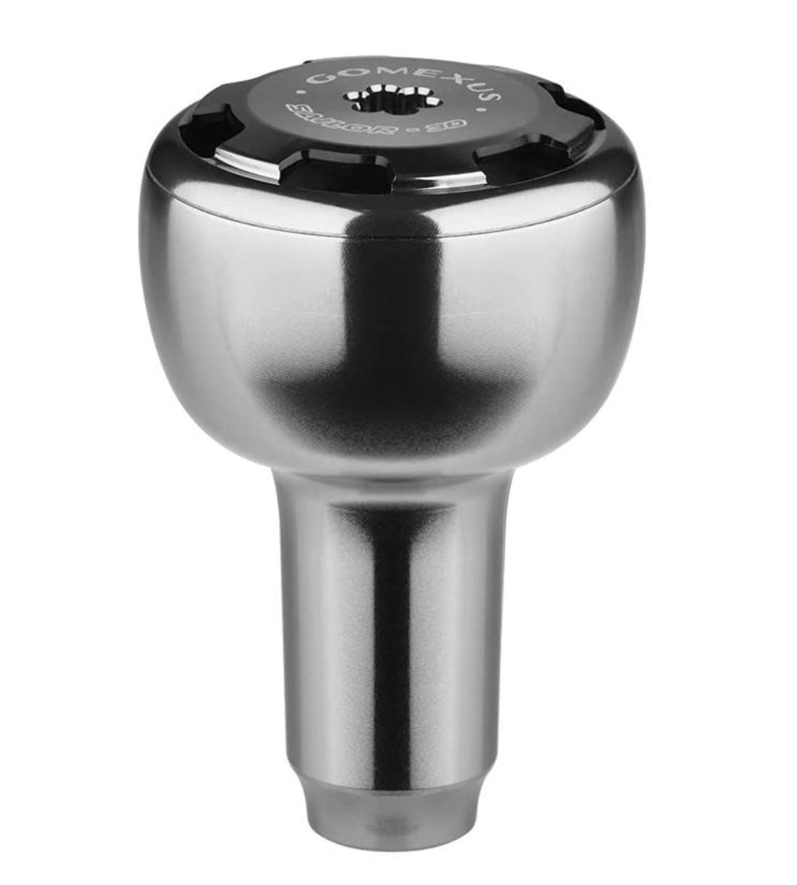 Gomexus AS30TNBK Power Knob Alu Silver 30mm Shimano A, Daiwa S (2455)