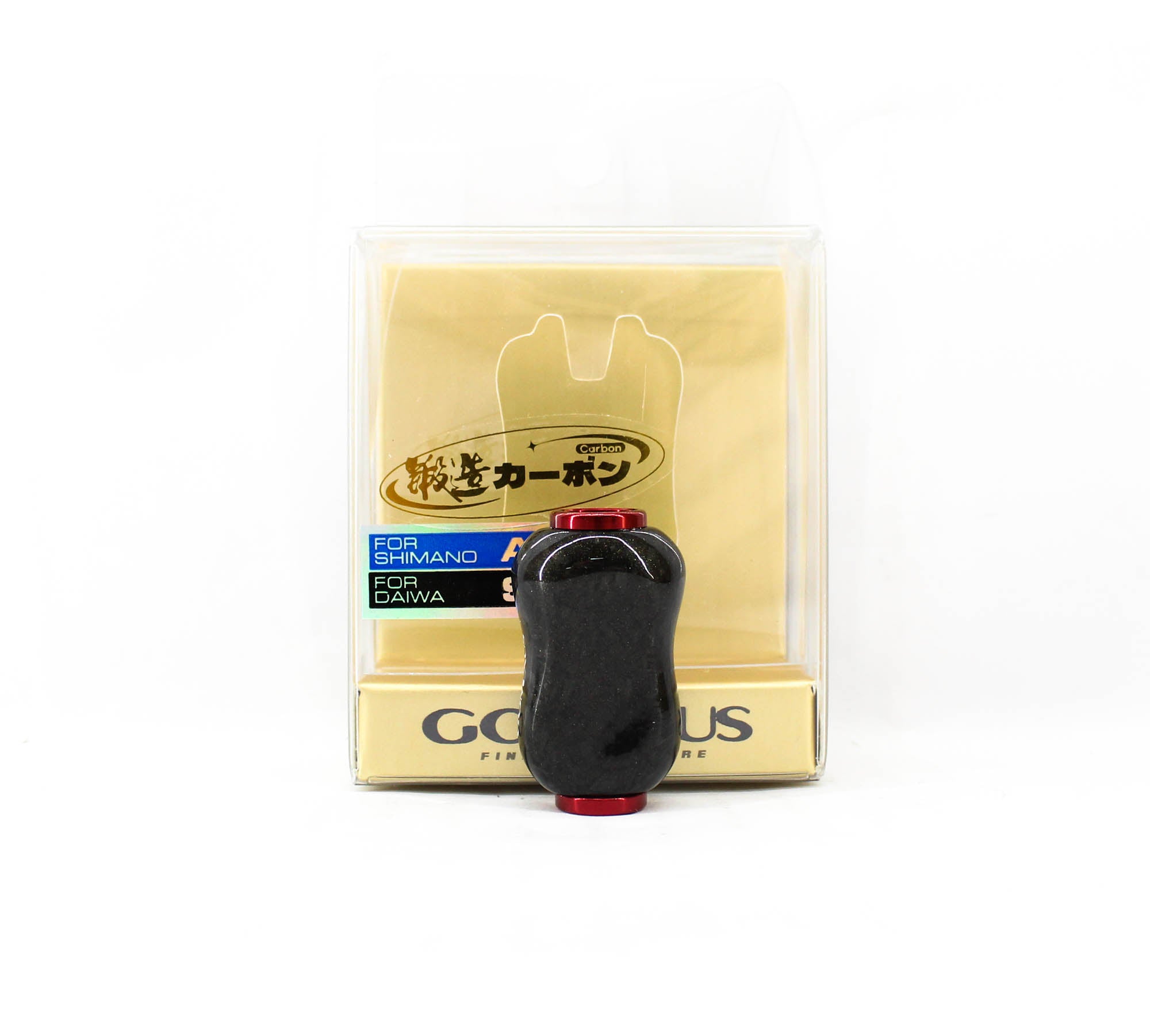 Gomexus K122DFRDBK Handle Knob Red Shimano A, Daiwa S (2691)