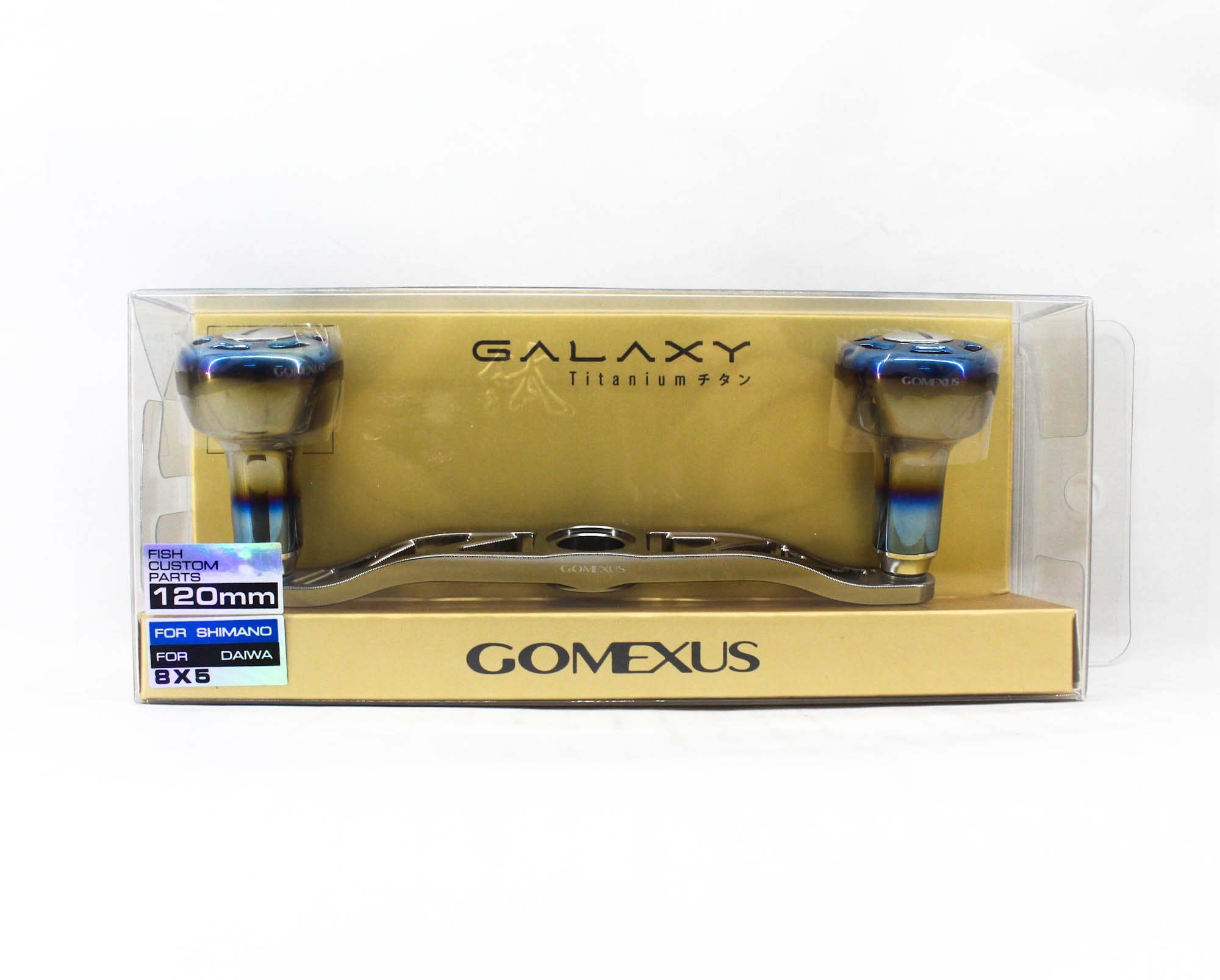 Gomexus H2B120A30TTNXS Handle Bait Titanium Silver 120/30mm S/D (2745)