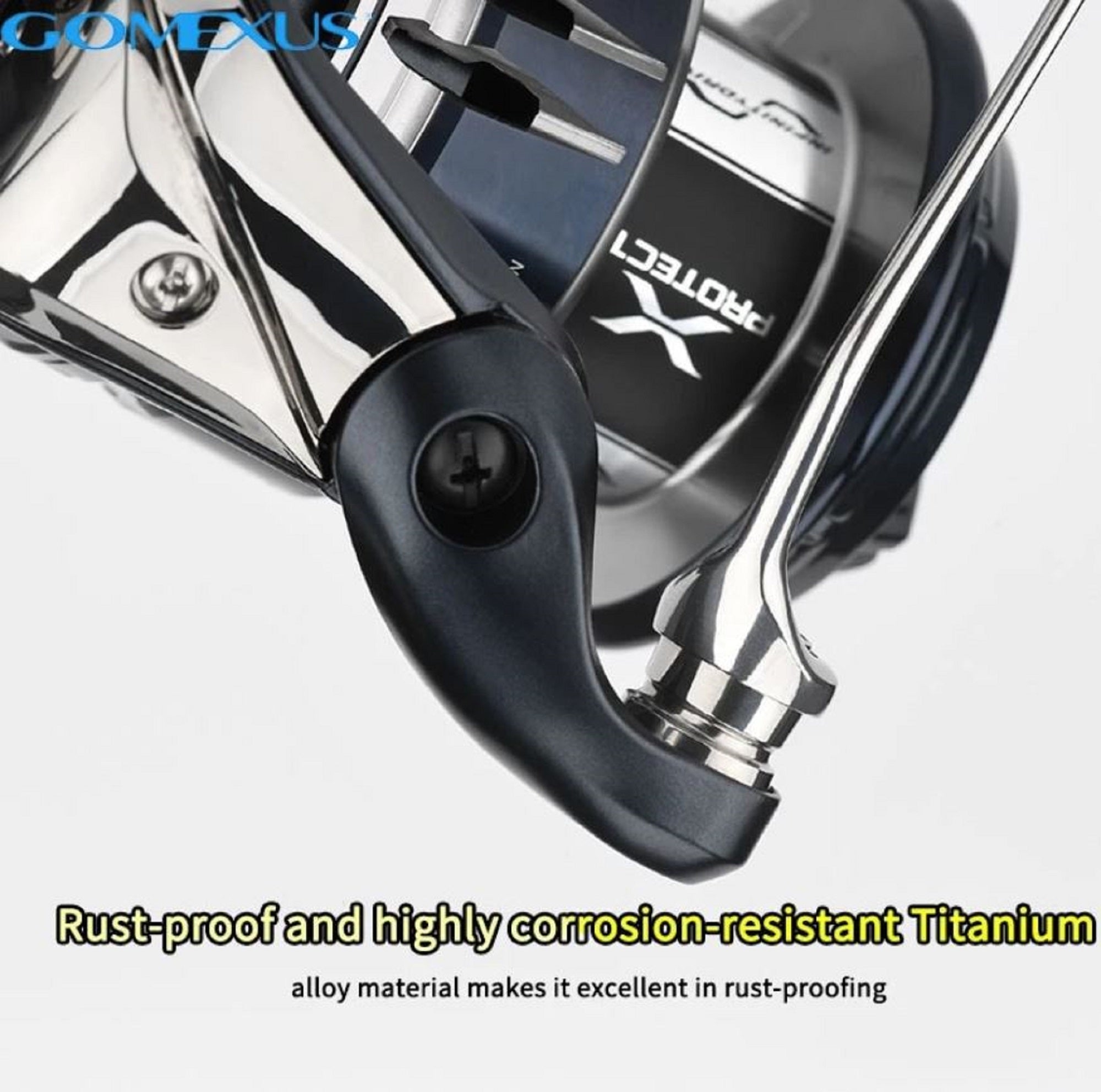 Gomexus D112TSJ Line Roller Titanium Aurora for Shimano SW 5000-6000 (2837)