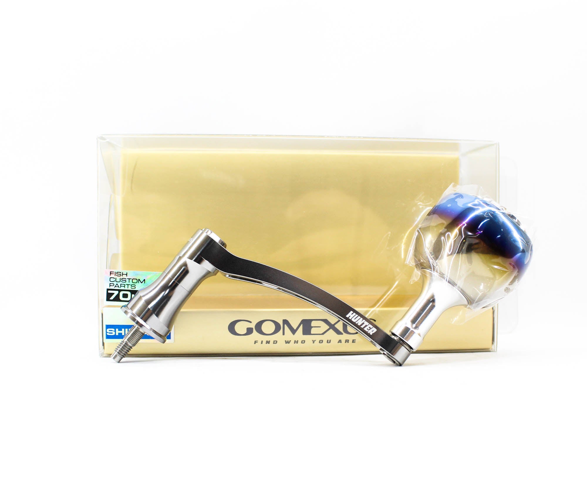 Gomexus H1S70ZA38T01TNXS Handle Hunter Alu Silver 70mm Shimano (2929)