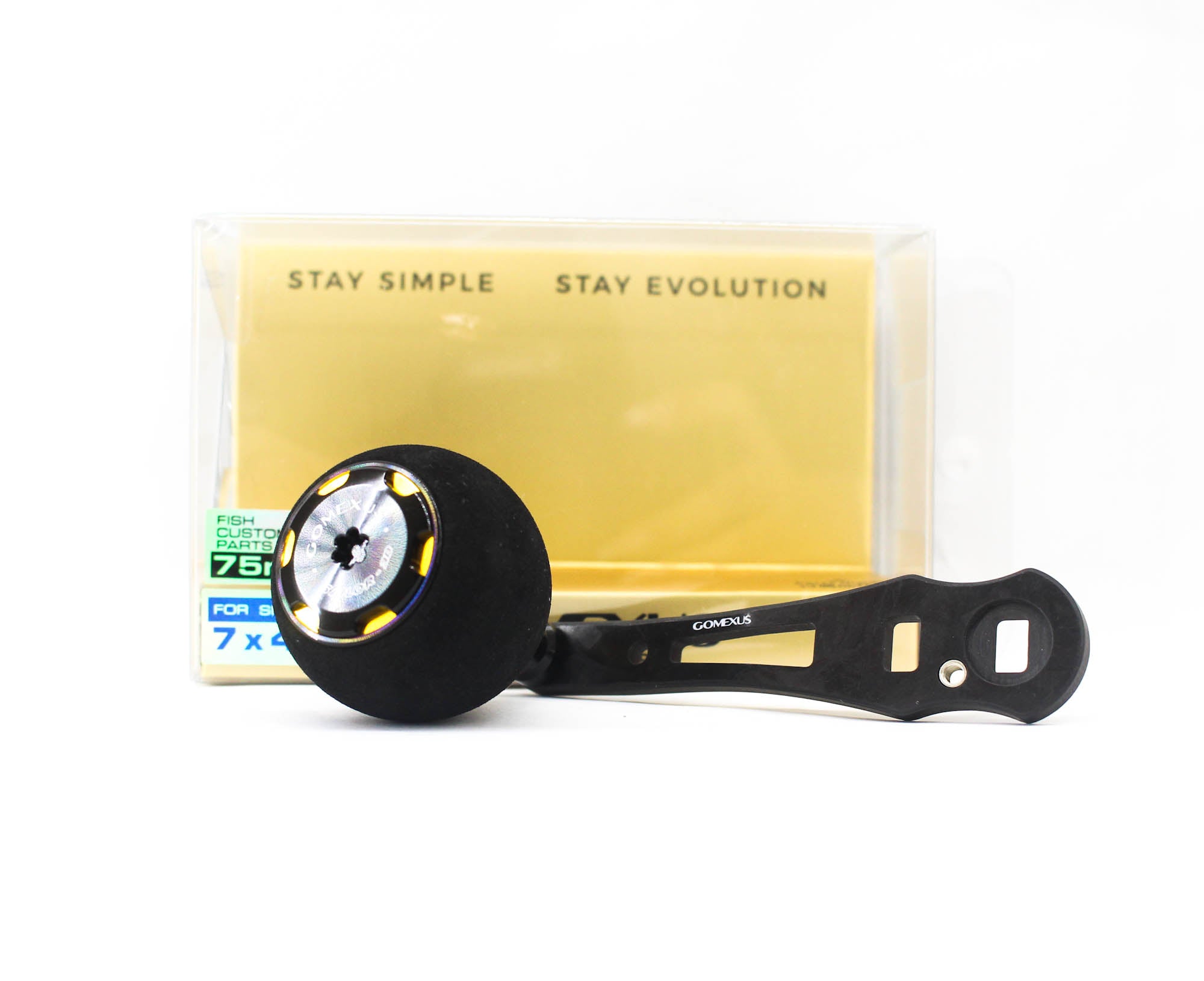 Gomexus CL75EA38BKGD-S Handle Carbon Black 75mm 7x4mm Shimano (3100)