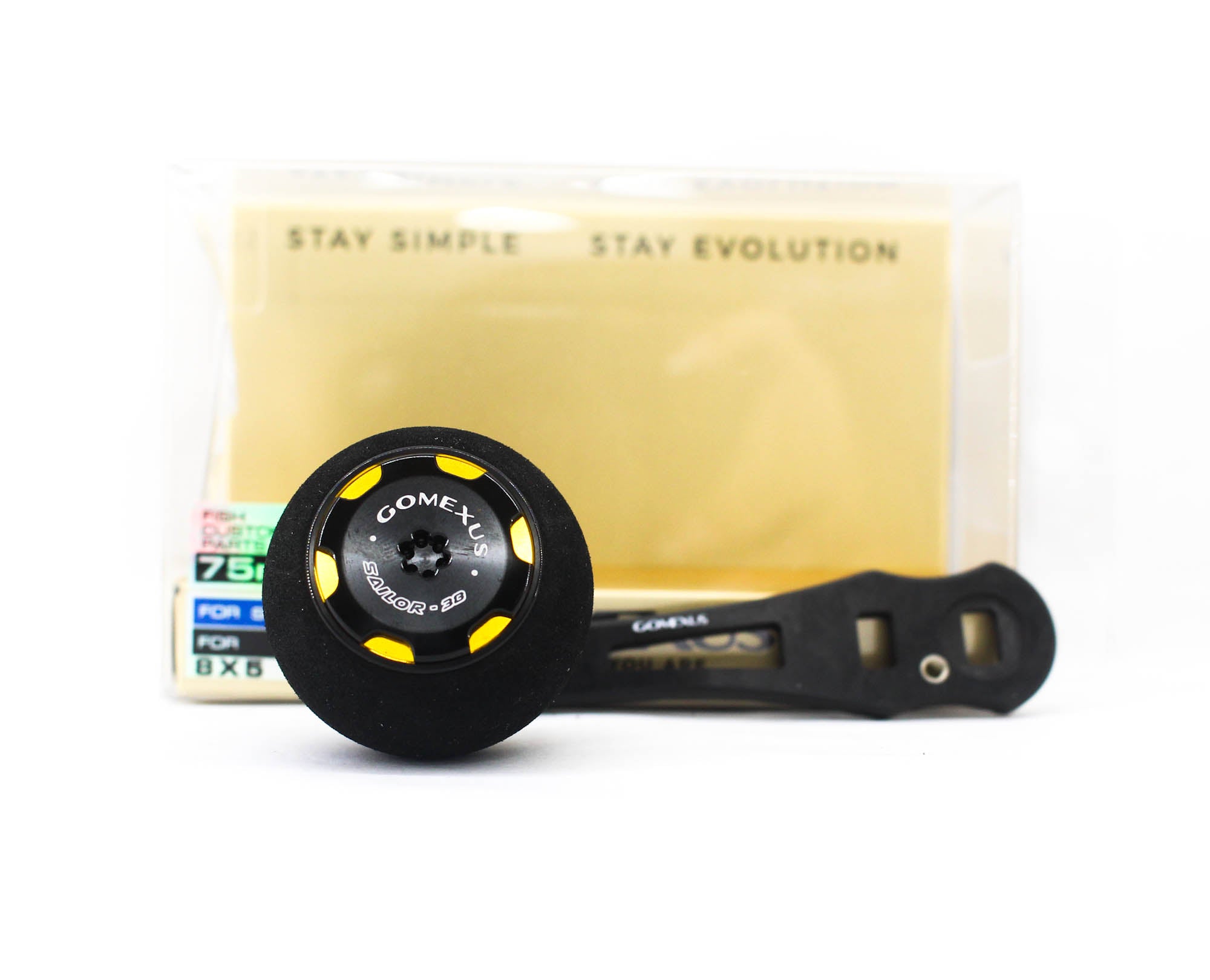 Gomexus CL75EA38BKGD-D Handle Carbon Black 75mm 8x5mm Shimano Daiwa (3117)