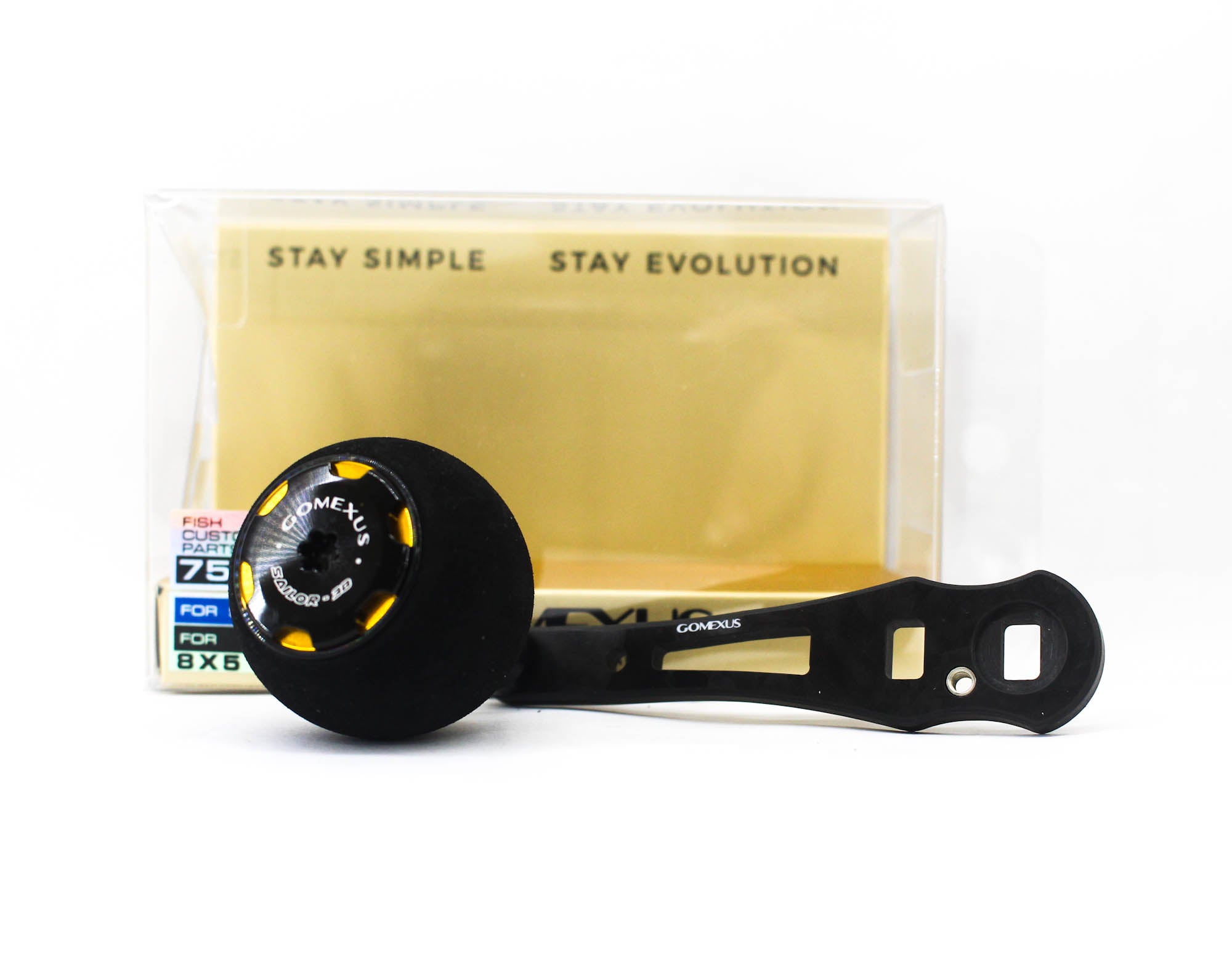 Gomexus CL75EA38BKGD-D Handle Carbon Black 75mm 8x5mm Shimano Daiwa (3117)