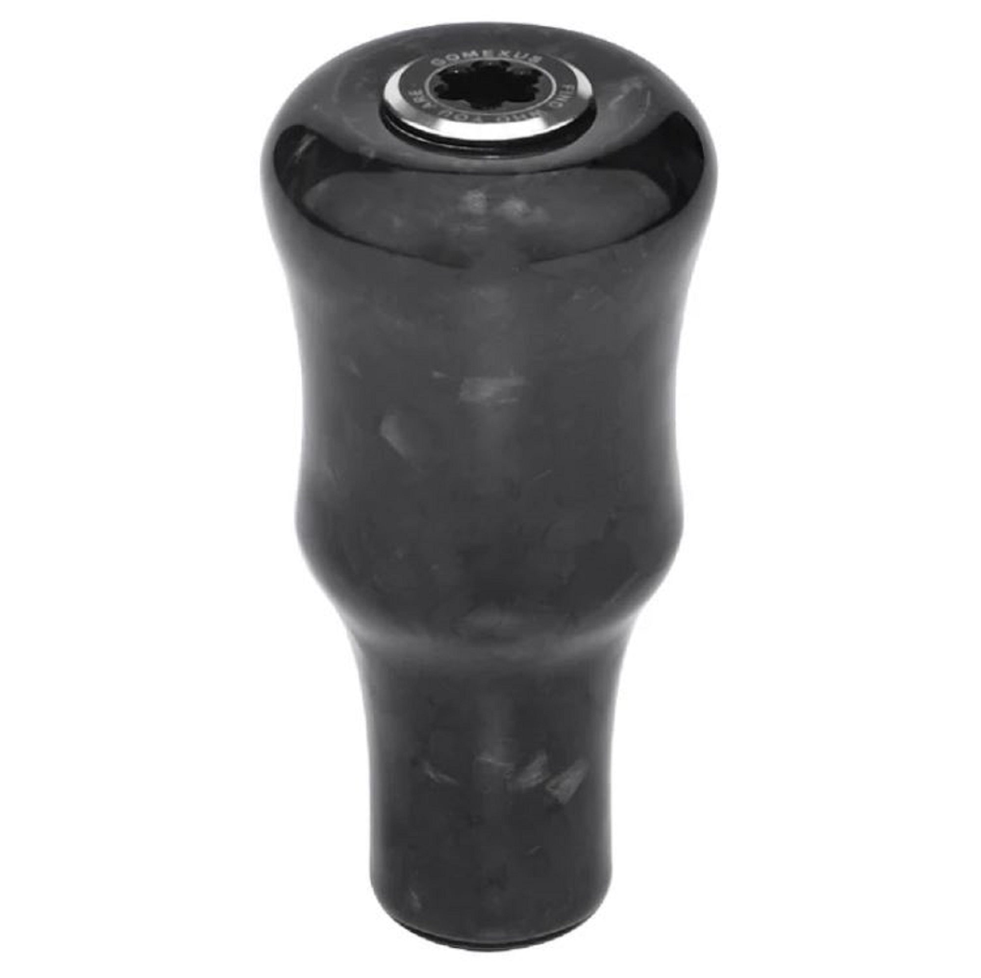 Gomexus K124DBKSR Knob Forged Carbon Black Gold Shimano A, Daiwa S (3476)