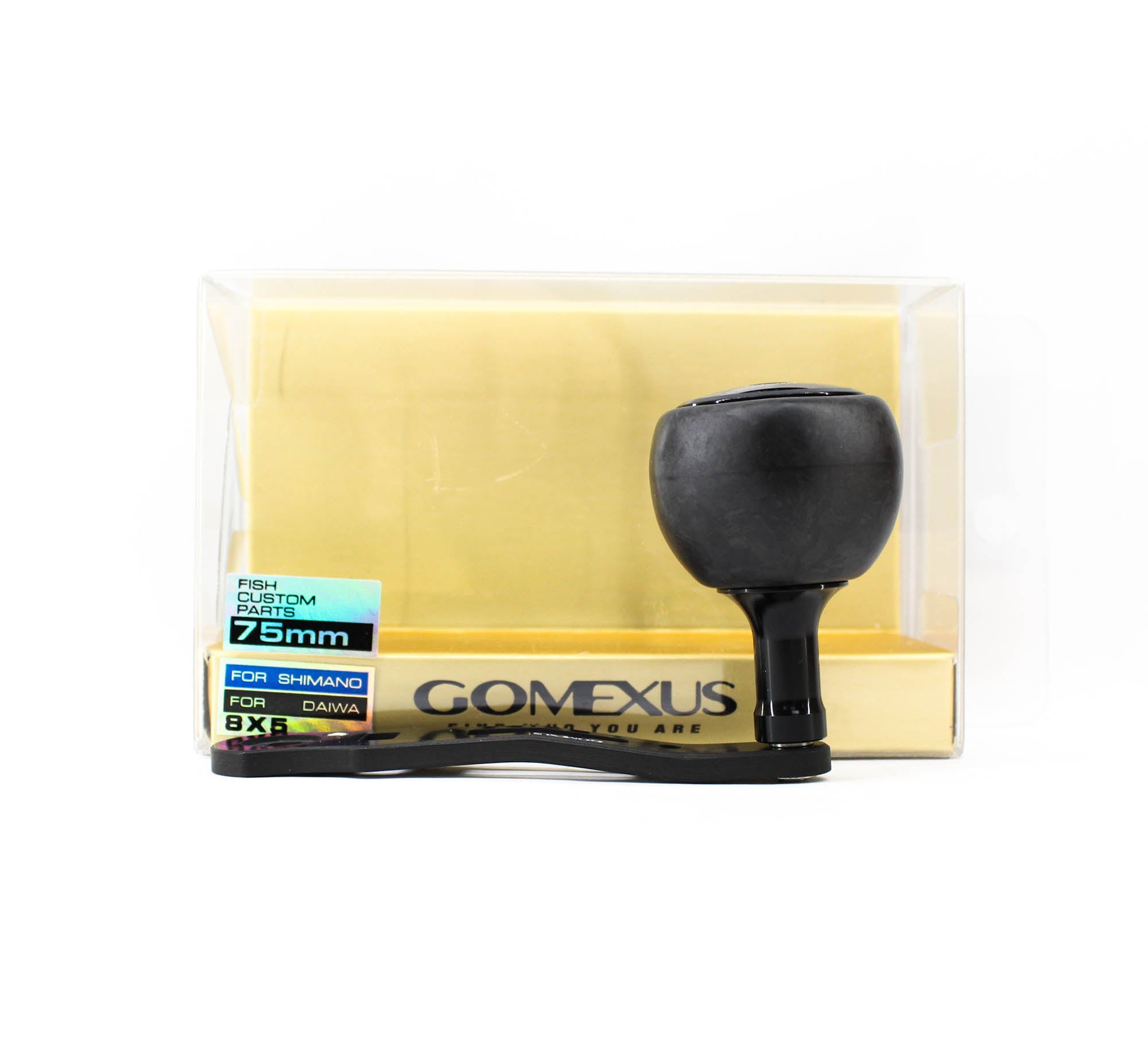 Gomexus CL75D38BKBKD Handle Carbon Black 75mm 8x5mm Shimano Daiwa (3506)