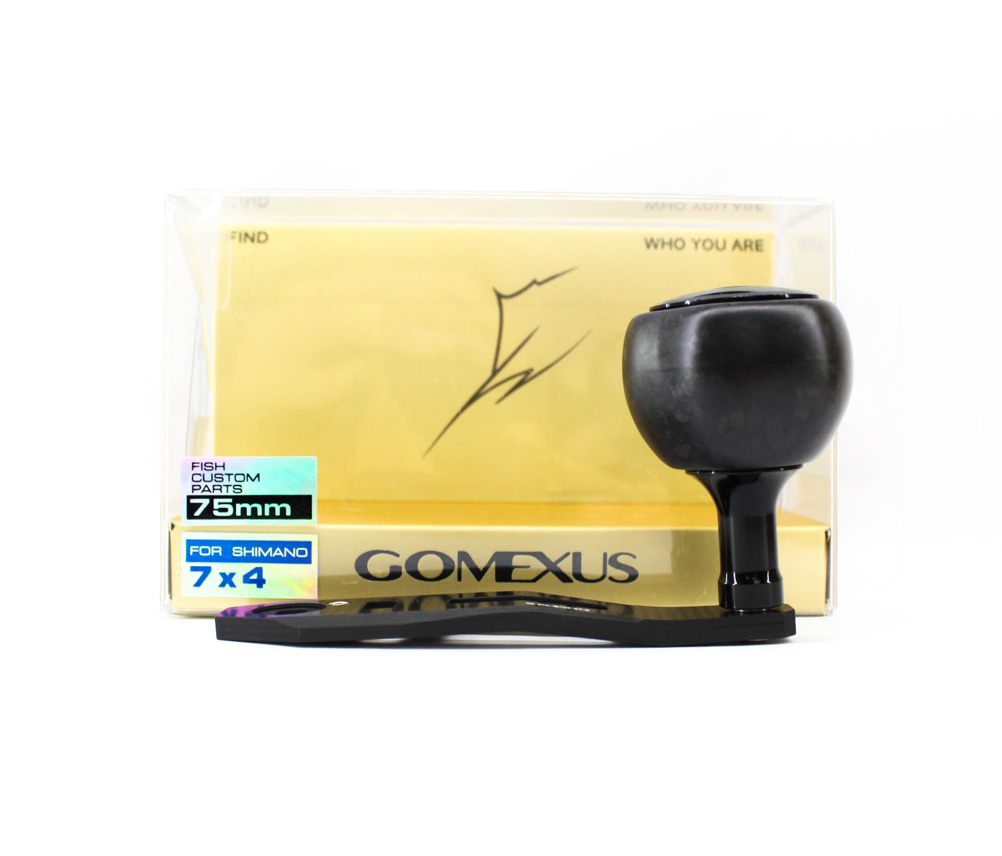 Gomexus LCS75D38BKBK Handle Carbon Black 75mm 7x4mm Shimano (3513)
