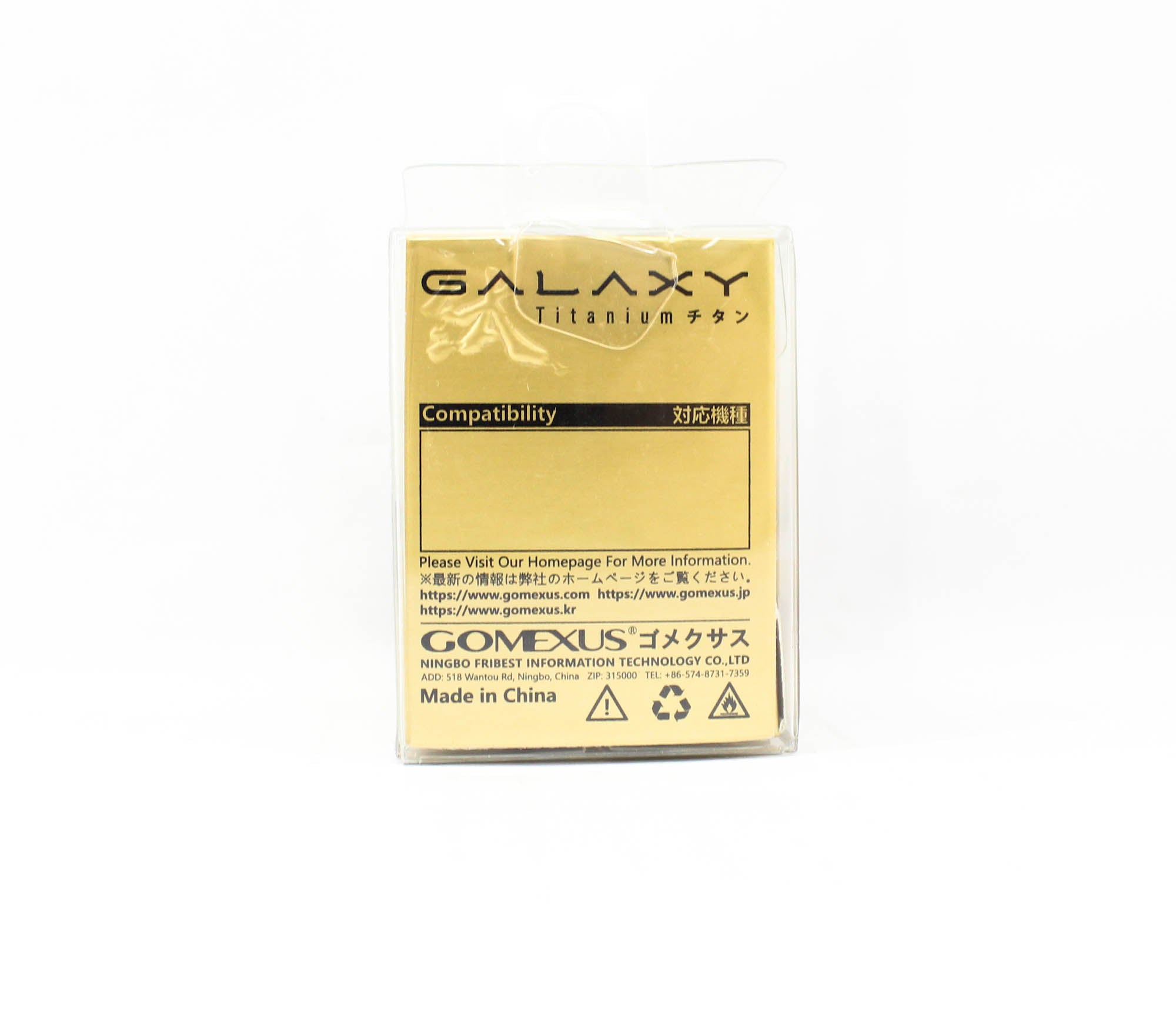 Gomexus TA30CQGD Knob Titanium Gold 30mm Shimano A, Daiwa S (3537)