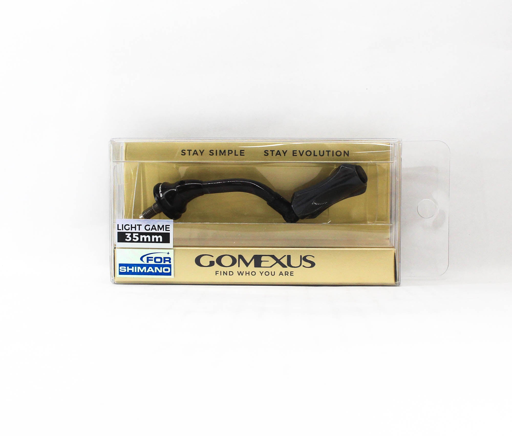 Gomexus H1S35F18ZFBKBK Handle Knob Carbon Black 35mm Shimano (3957)