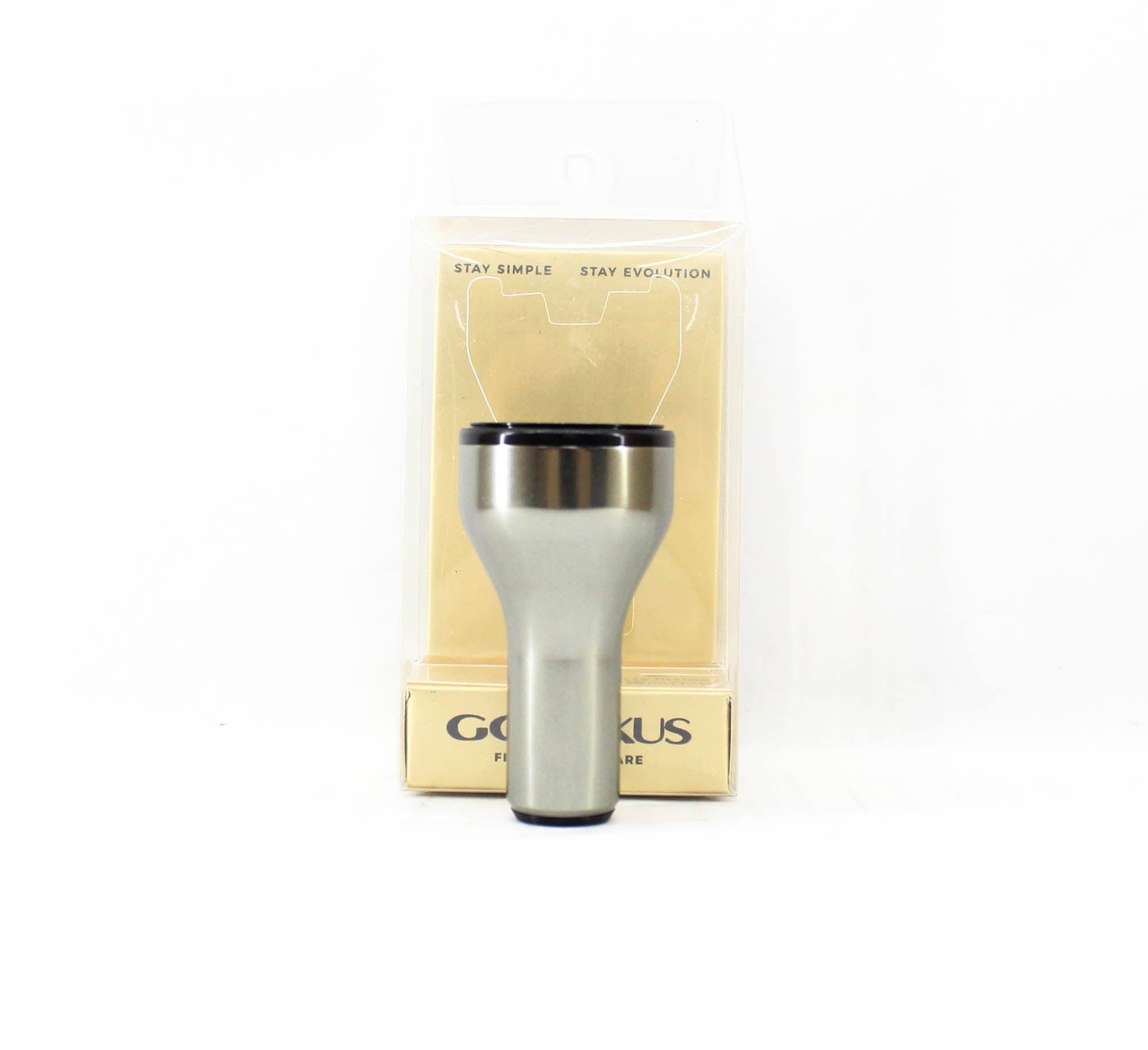 Gomexus A30LTNBK Knob Aluminum Silver 30mm Shimano A , Daiwa S (4466)