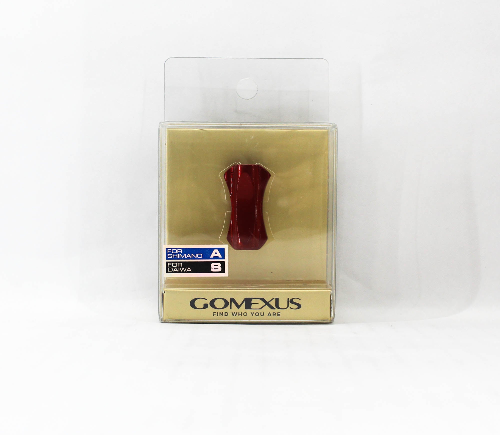 Gomexus K118ZFRDYB Power Knob Carbon Red 18mm Shimano A Daiwa S (4626)