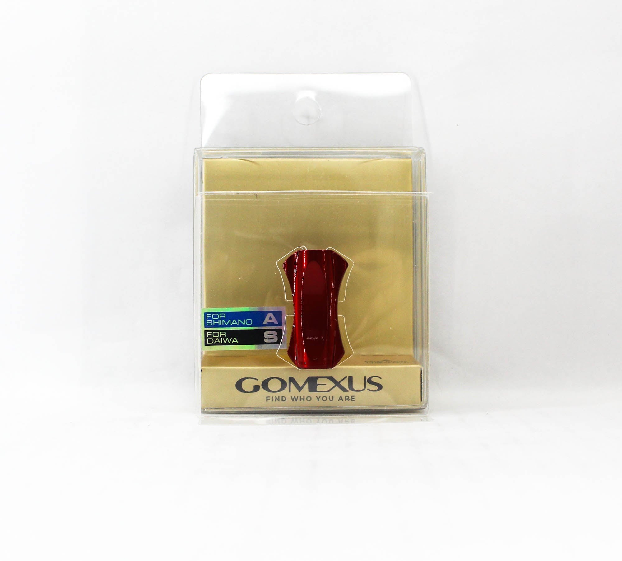 Gomexus K118ZFRDYB Power Knob Carbon Red 18mm Shimano A Daiwa S (4626)