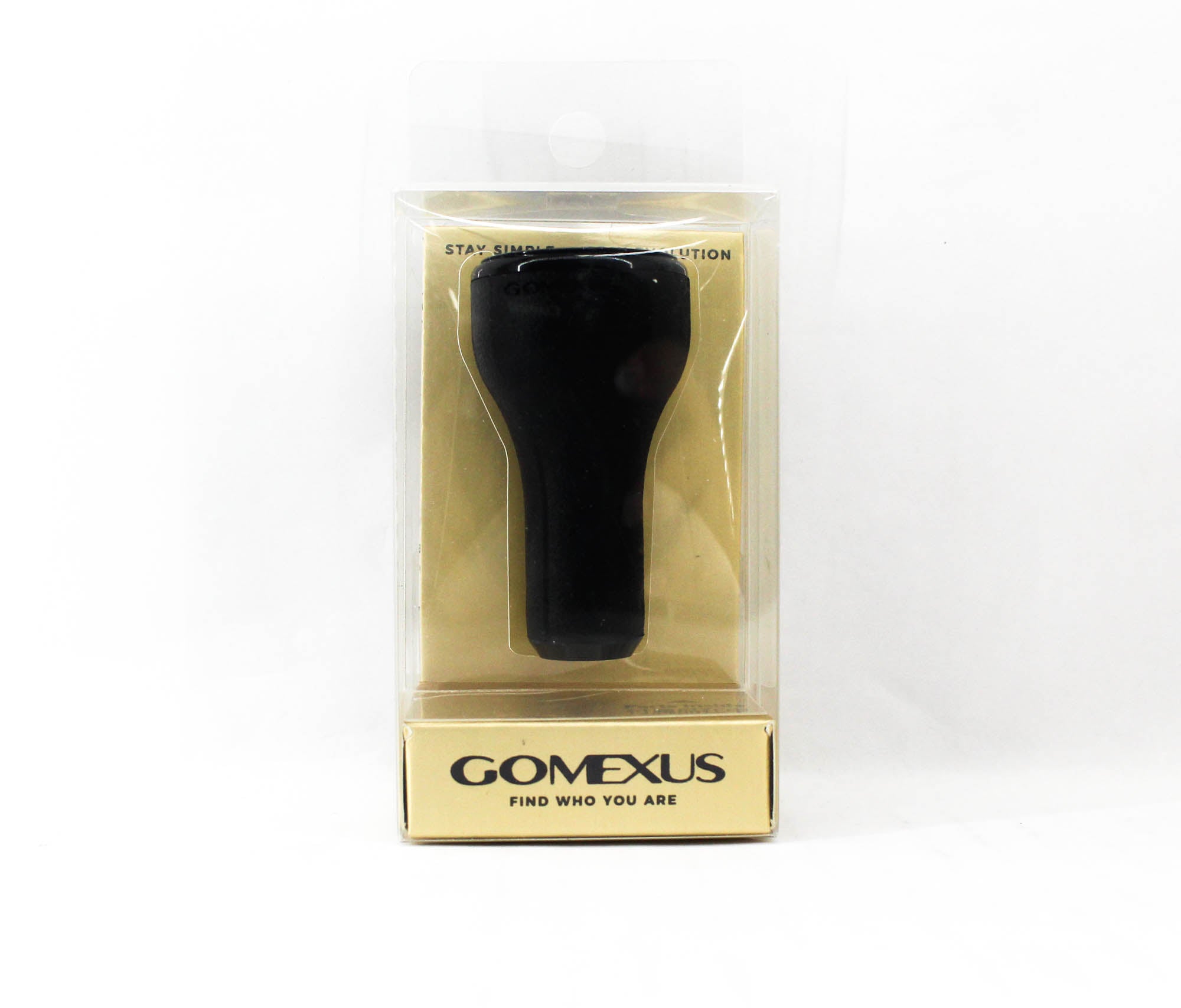 Gomexus K130PBKBK-01 Knob TPE Black 30mm Shimano A Daiwa S (4701)