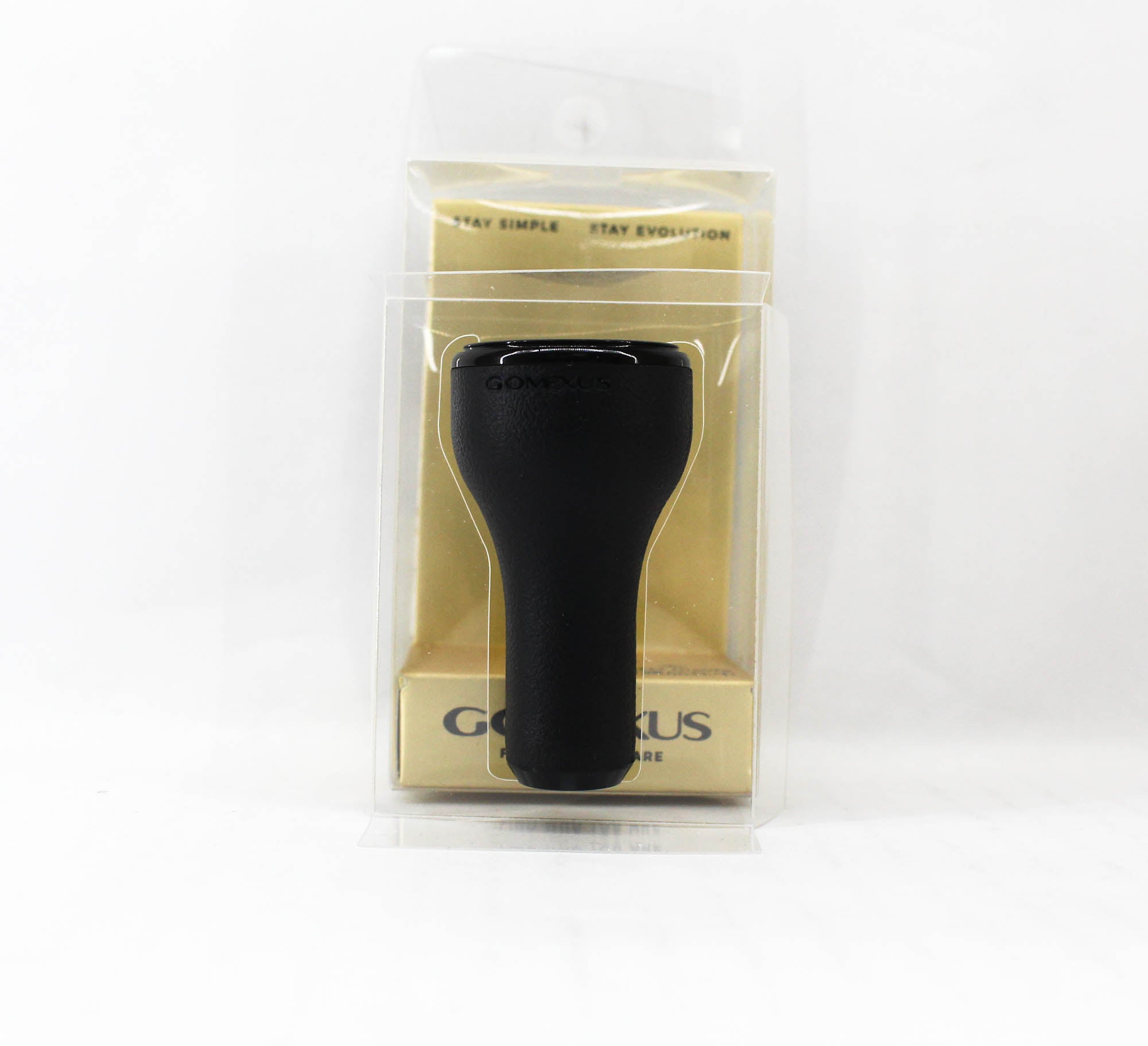 Gomexus K130PBKBK-01 Knob TPE Black 30mm Shimano A Daiwa S (4701)