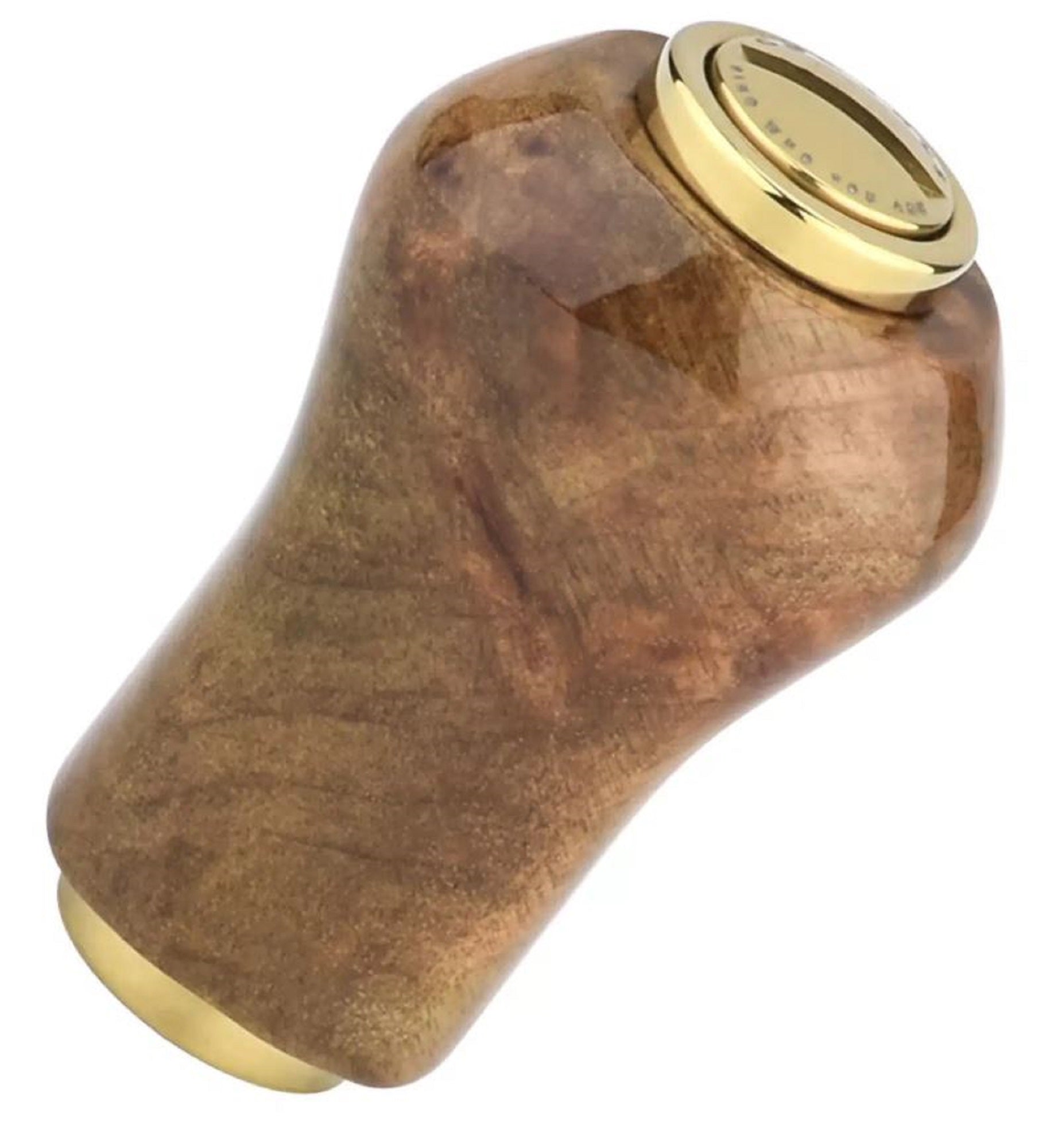 Gomexus K122RFGDCQ Knob Titanium Light Wood 22mm Shimano A, Daiwa S (4930)